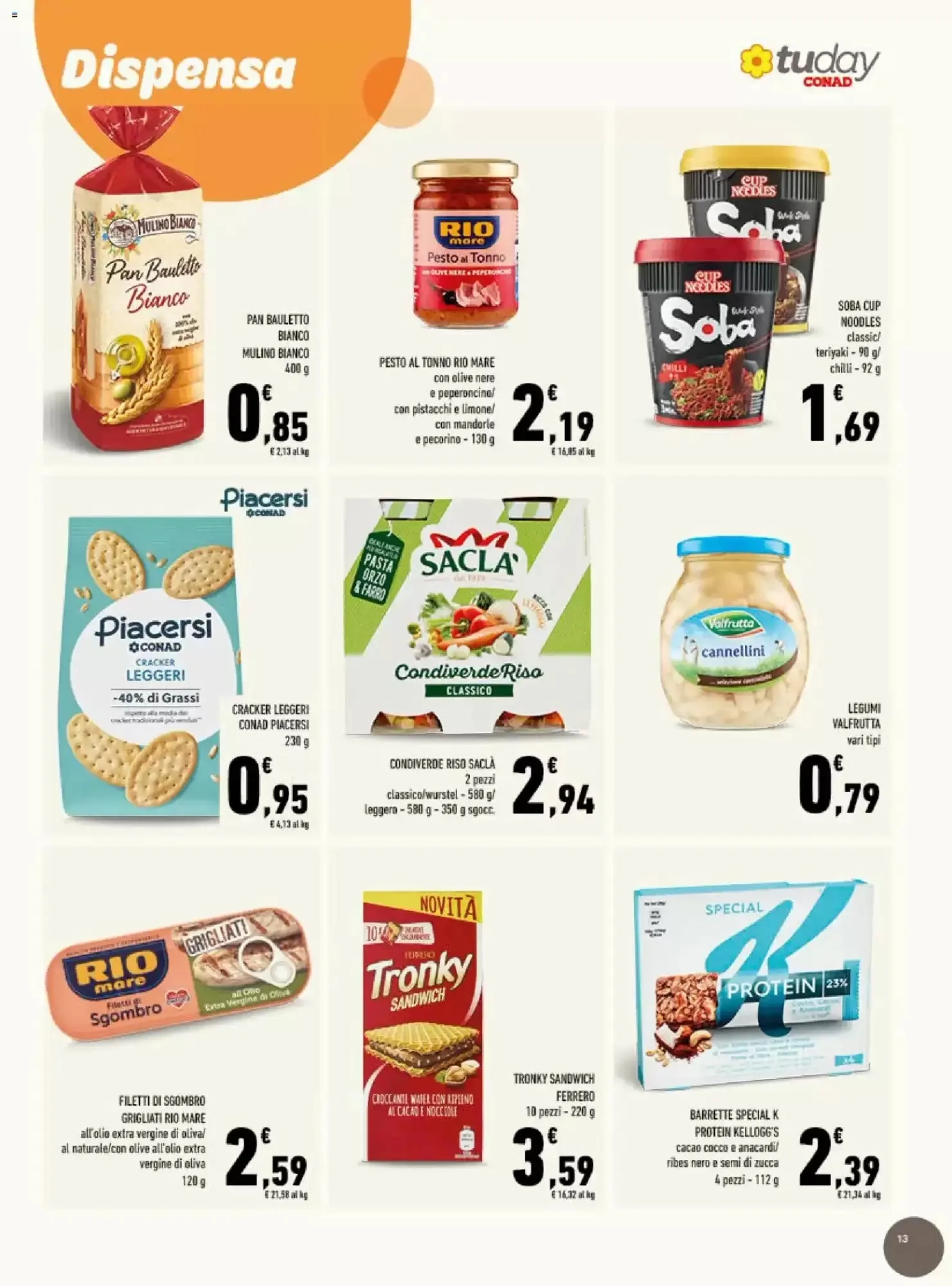 Volantino Conad Tuday Volantino Conad Tuday pagina 13