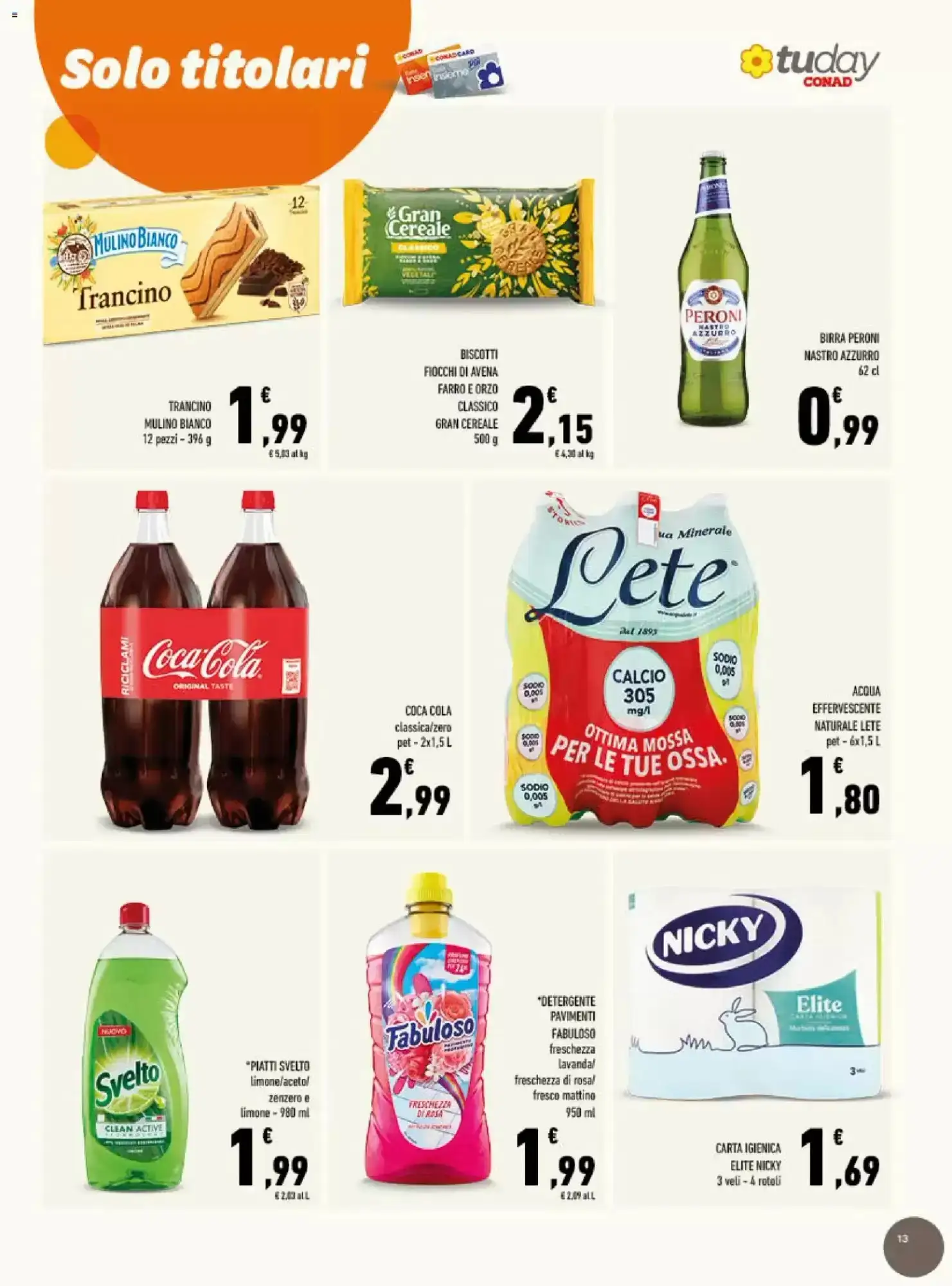 Volantino Conad Tuday Volantino Conad Tuday pagina 13