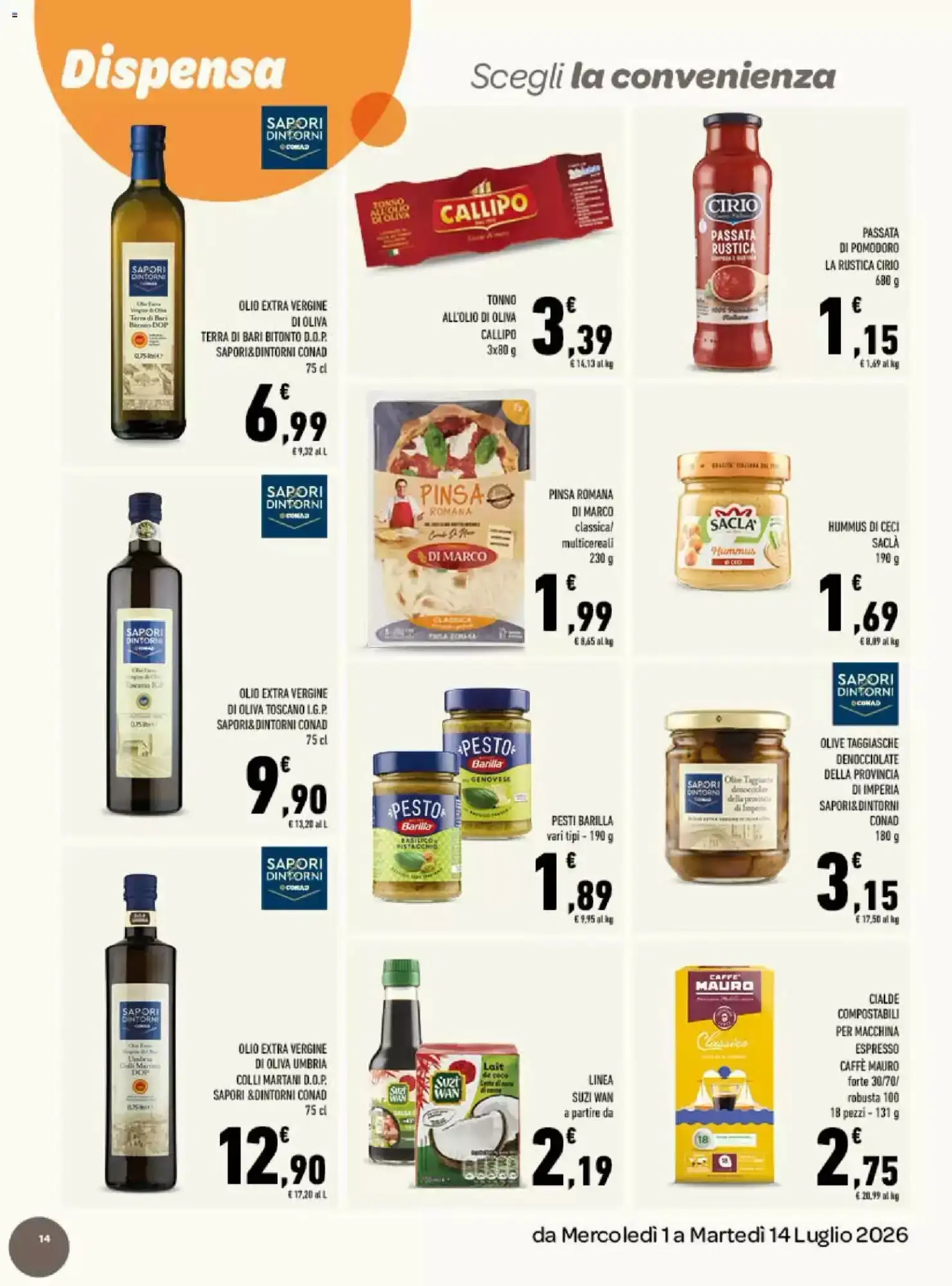 Volantino Conad Tuday Volantino Conad Tuday pagina 14