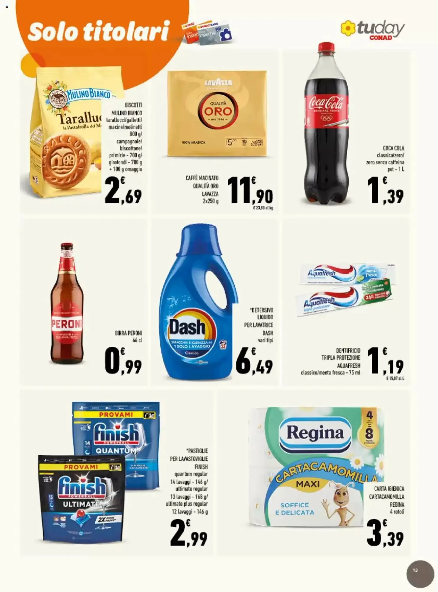 Volantino Conad Tuday Volantino Conad Tuday pagina 13