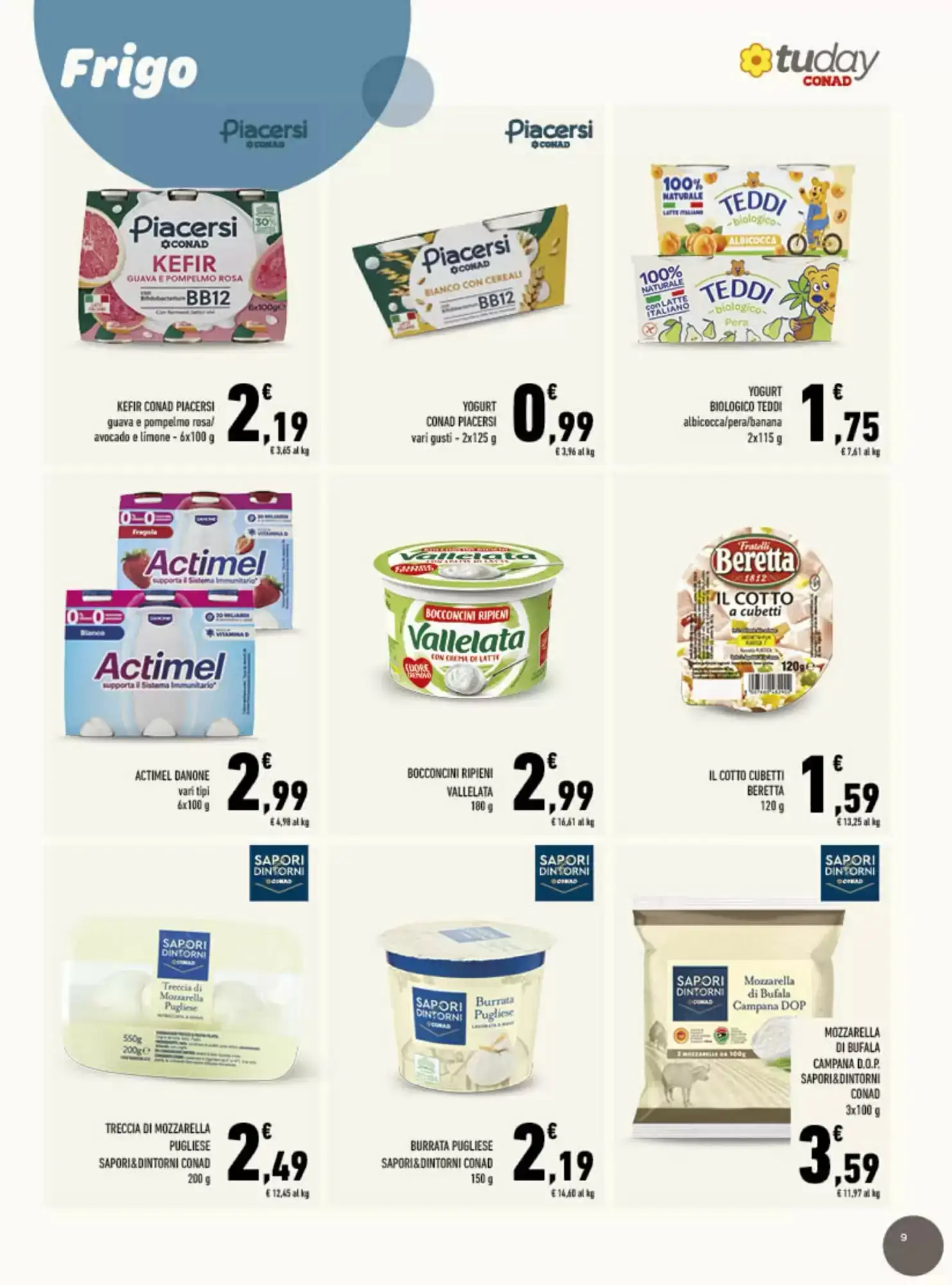 Volantino Conad Tuday Volantino Conad Tuday pagina 9