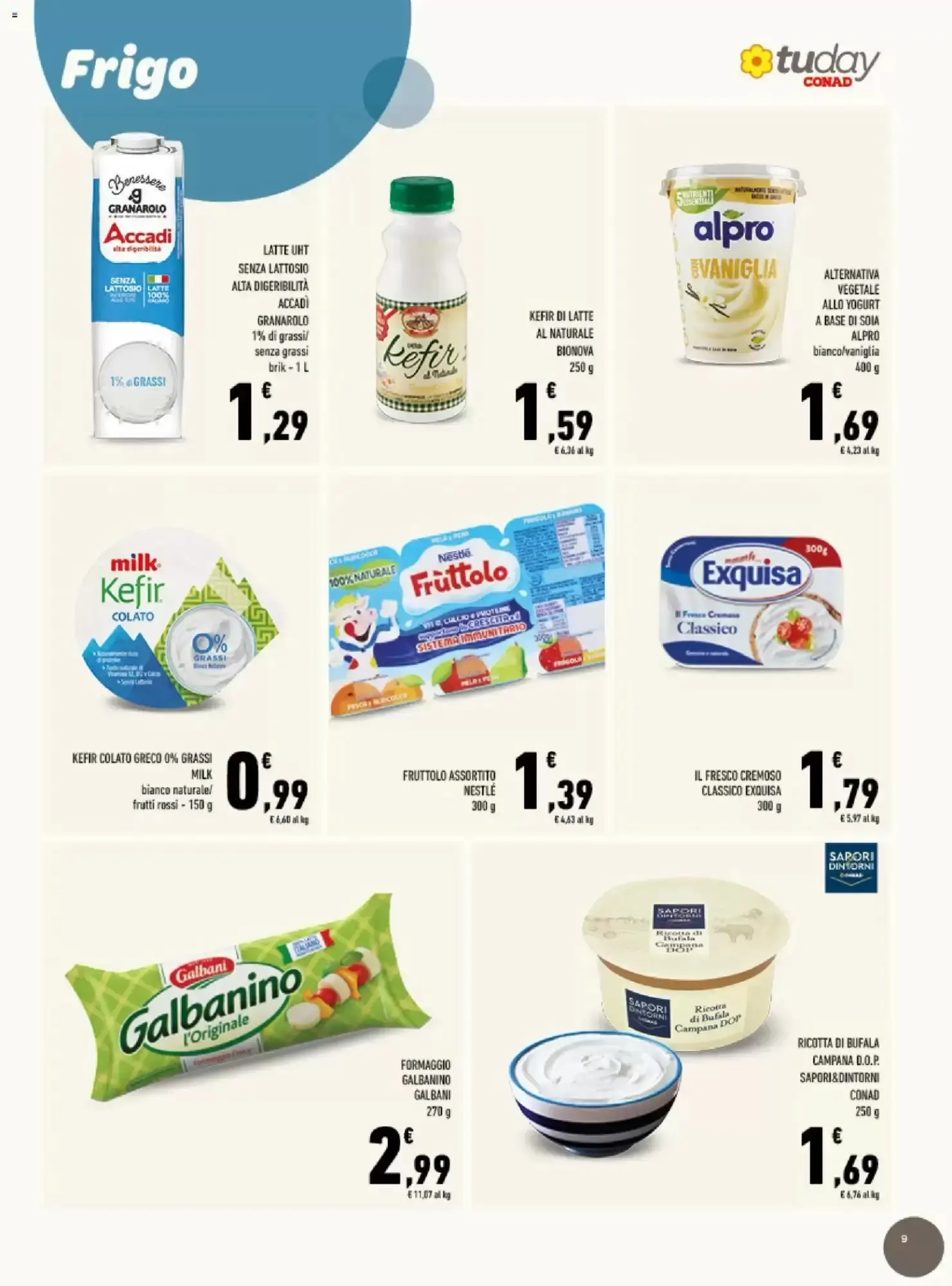 Volantino Conad Tuday Volantino Conad Tuday pagina 9