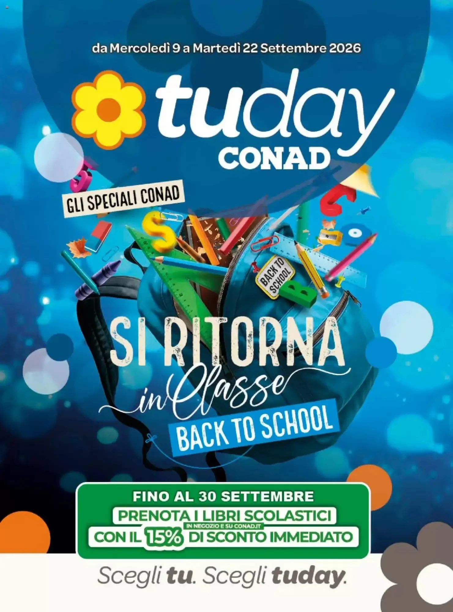 Copertina Conad Tuday - Volantino Conad Tuday