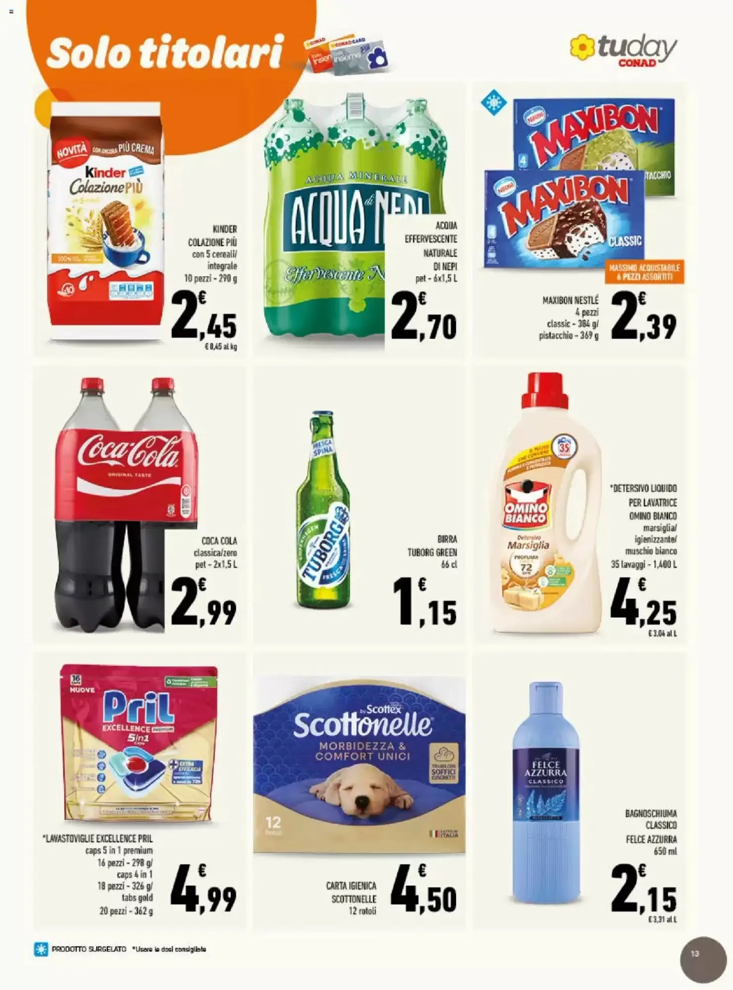 Volantino Conad Tuday Volantino Conad Tuday pagina 13