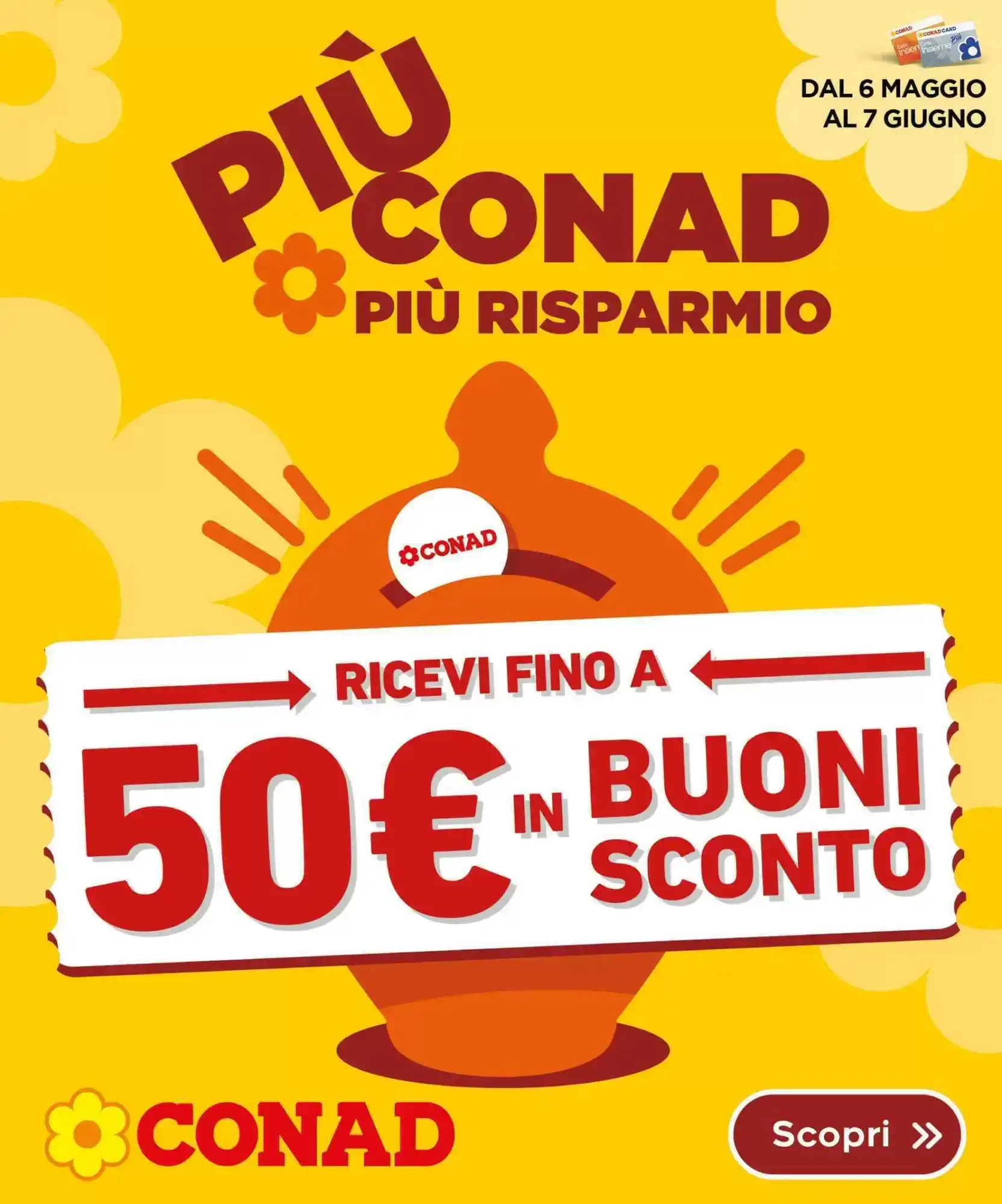Copertina Conad - Volantino Conad