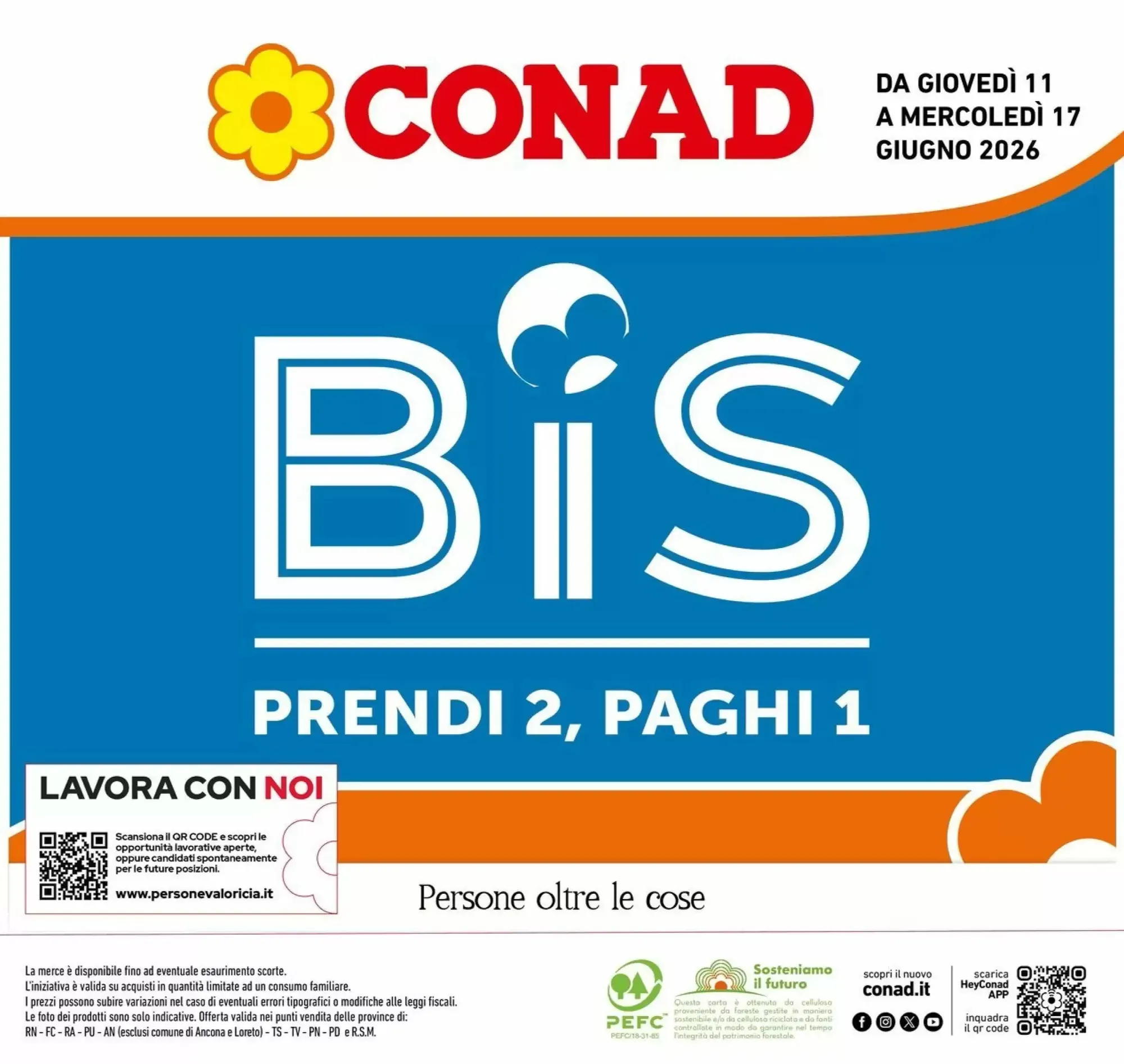 Copertina Conad - Volantino Conad