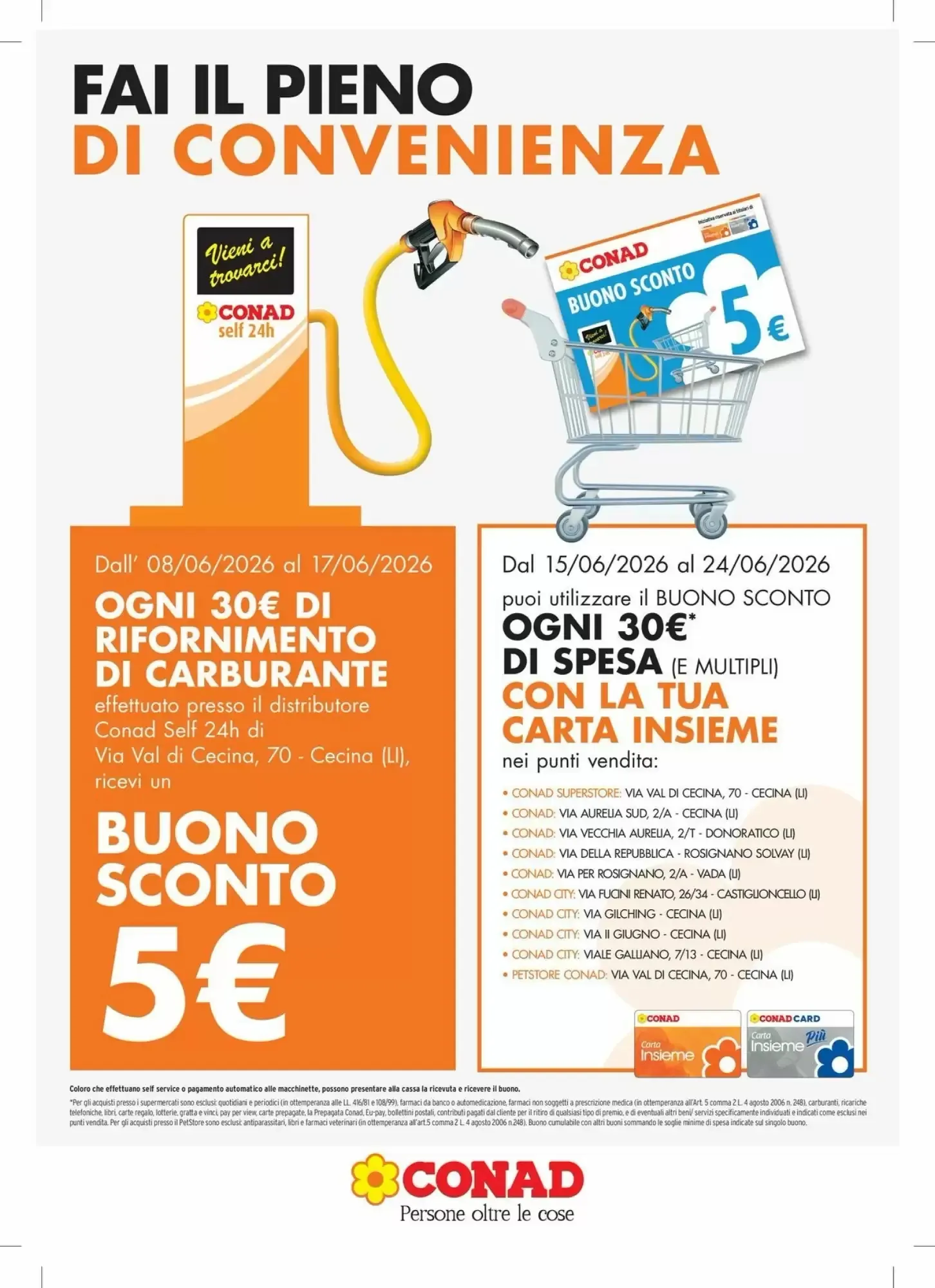 Copertina Conad - Volantino Conad