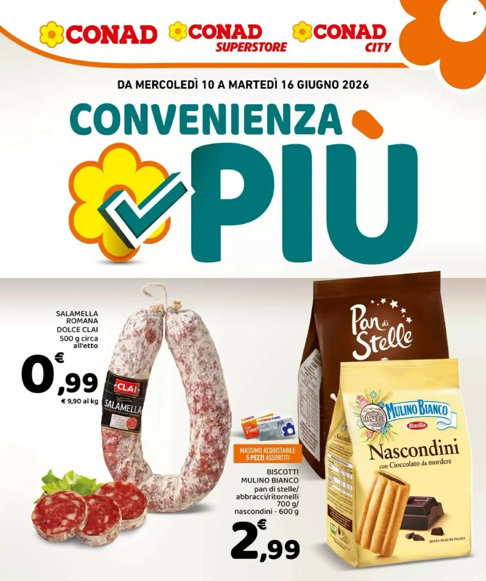 Copertina Conad - Volantino Conad