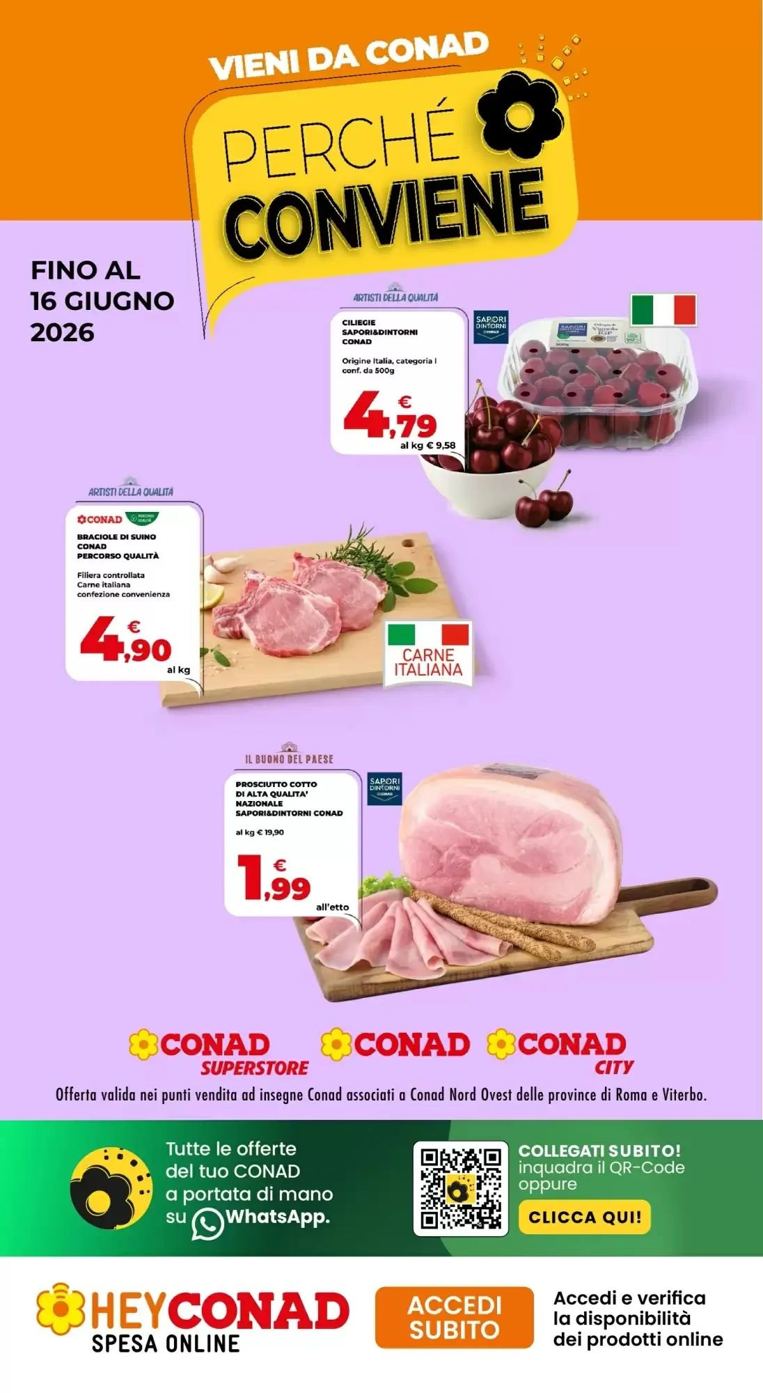 Copertina Conad - Volantino Conad
