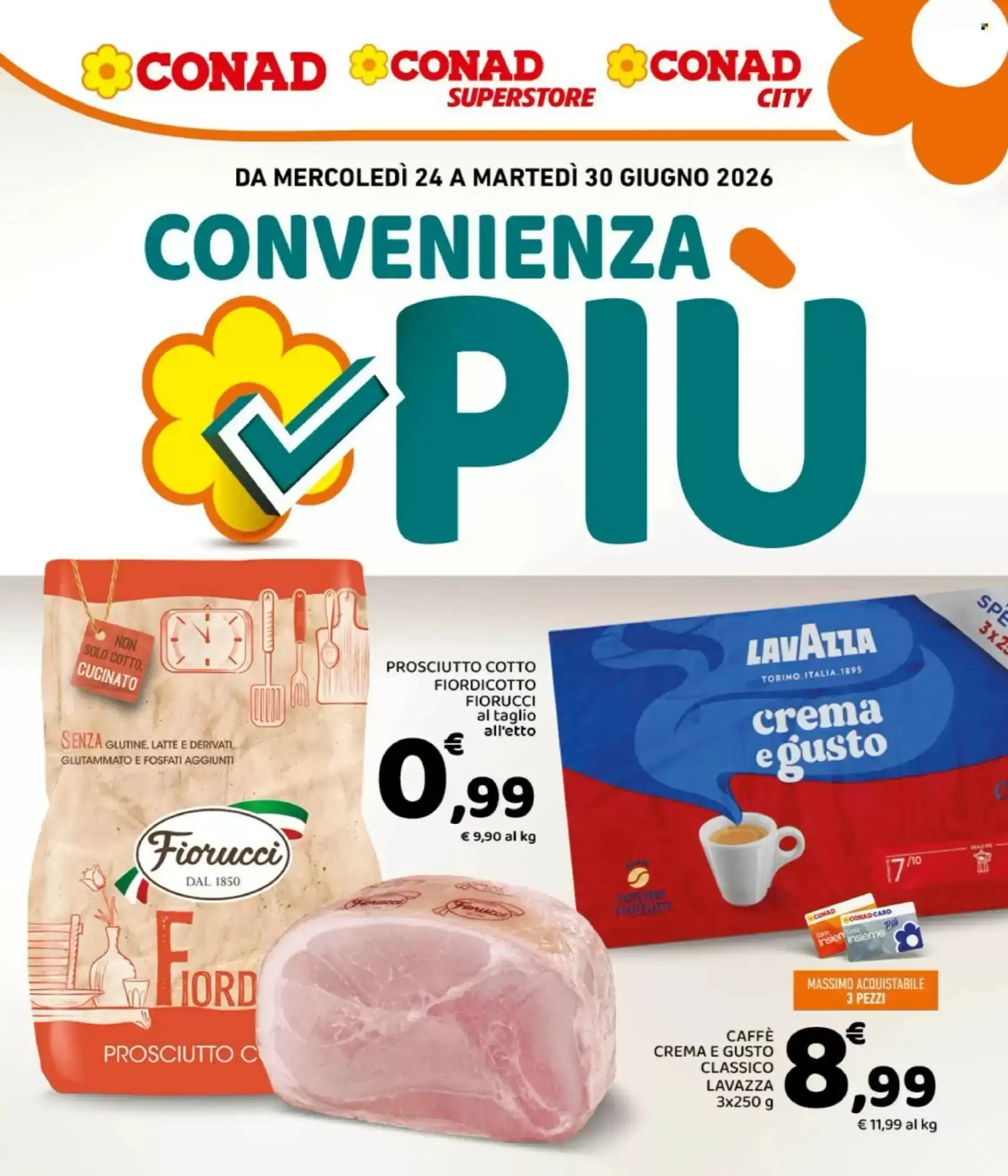 Copertina Conad - Volantino Conad