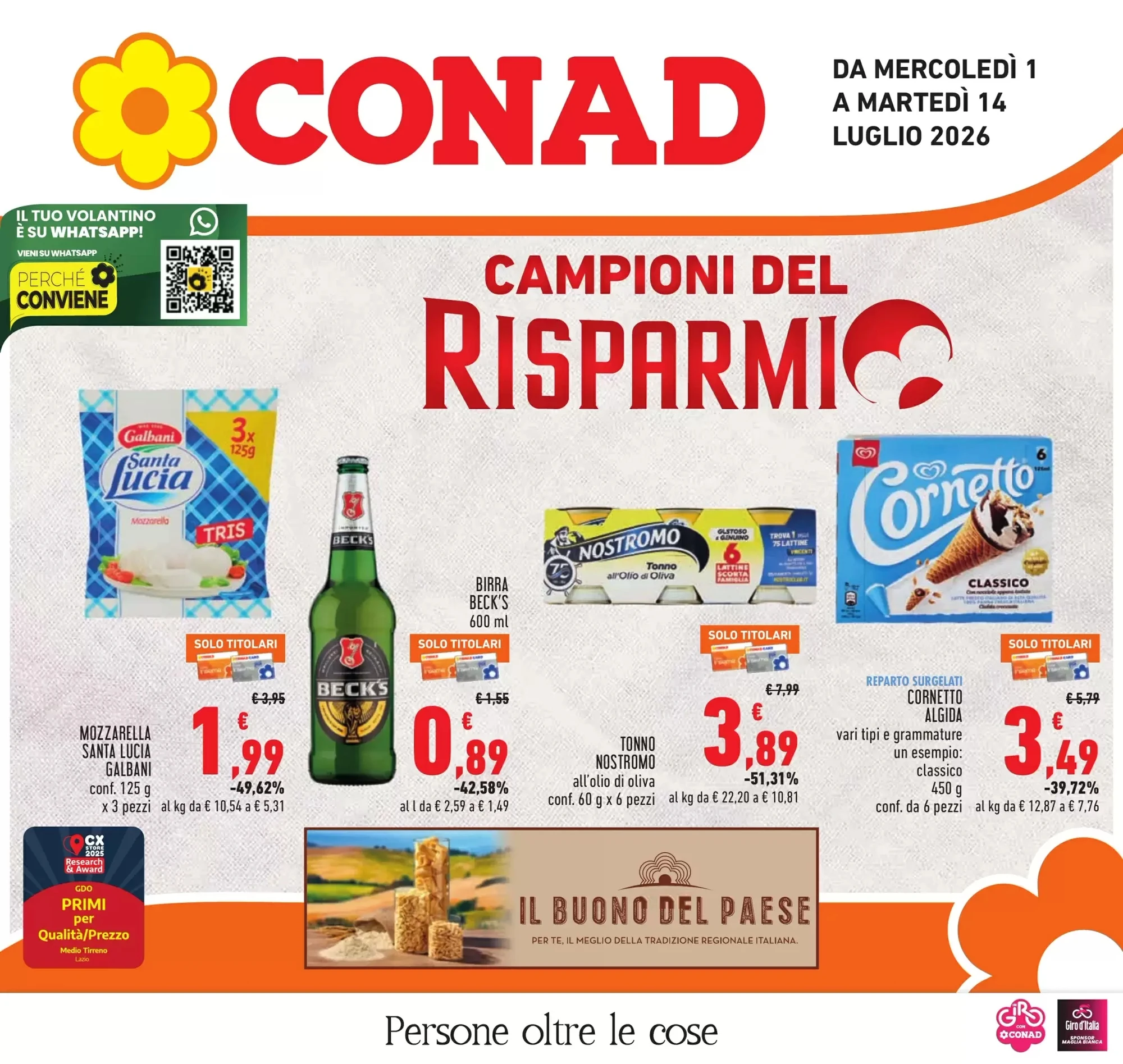Copertina Conad - Volantino Conad