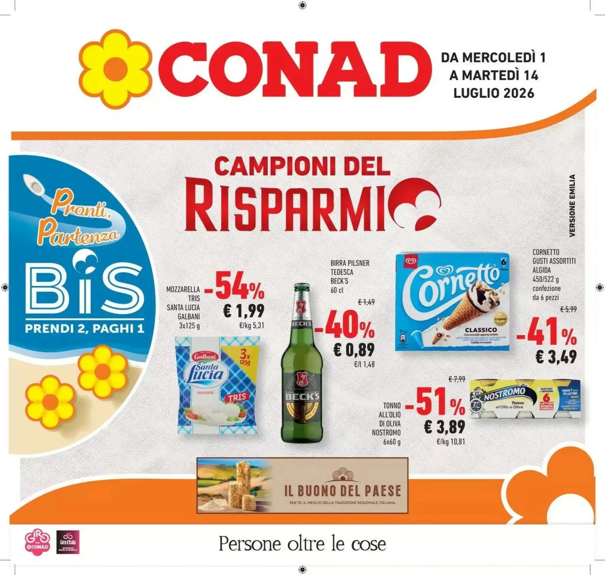 Copertina Conad - Volantino Conad