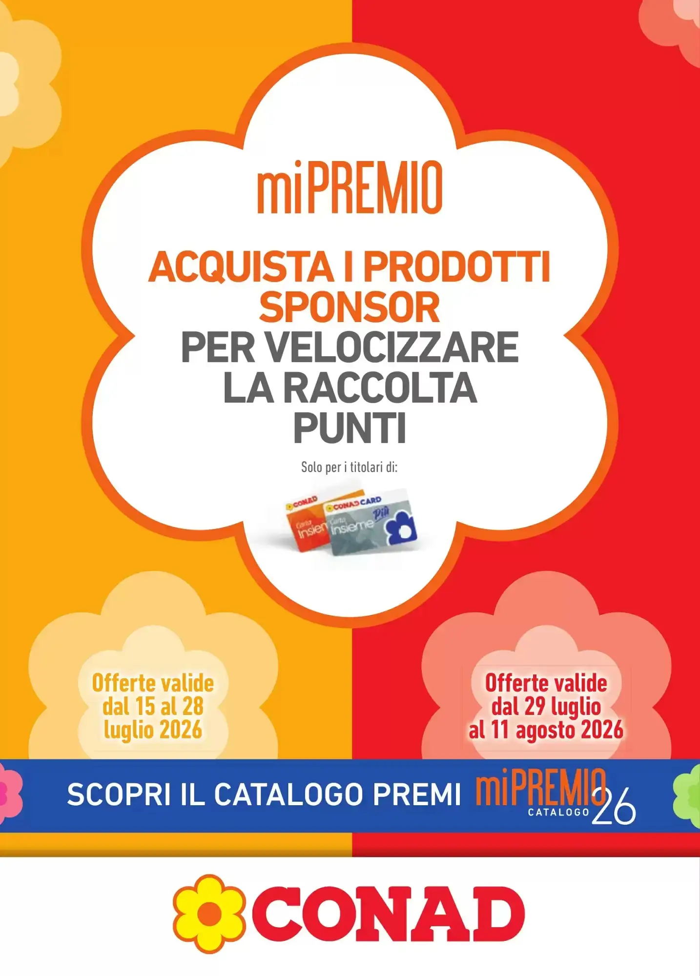 Copertina Conad - Volantino Conad