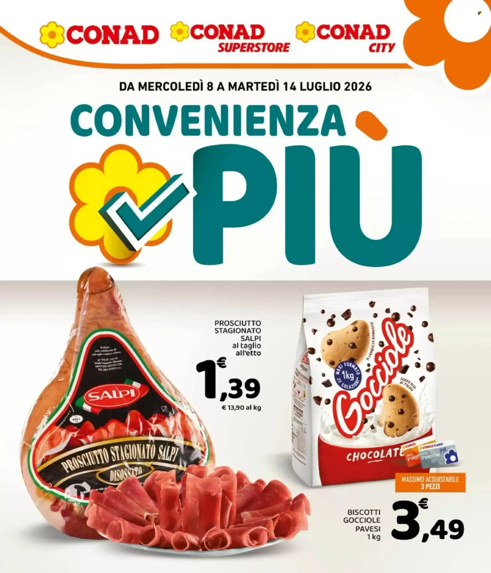 Copertina Conad - Volantino Conad