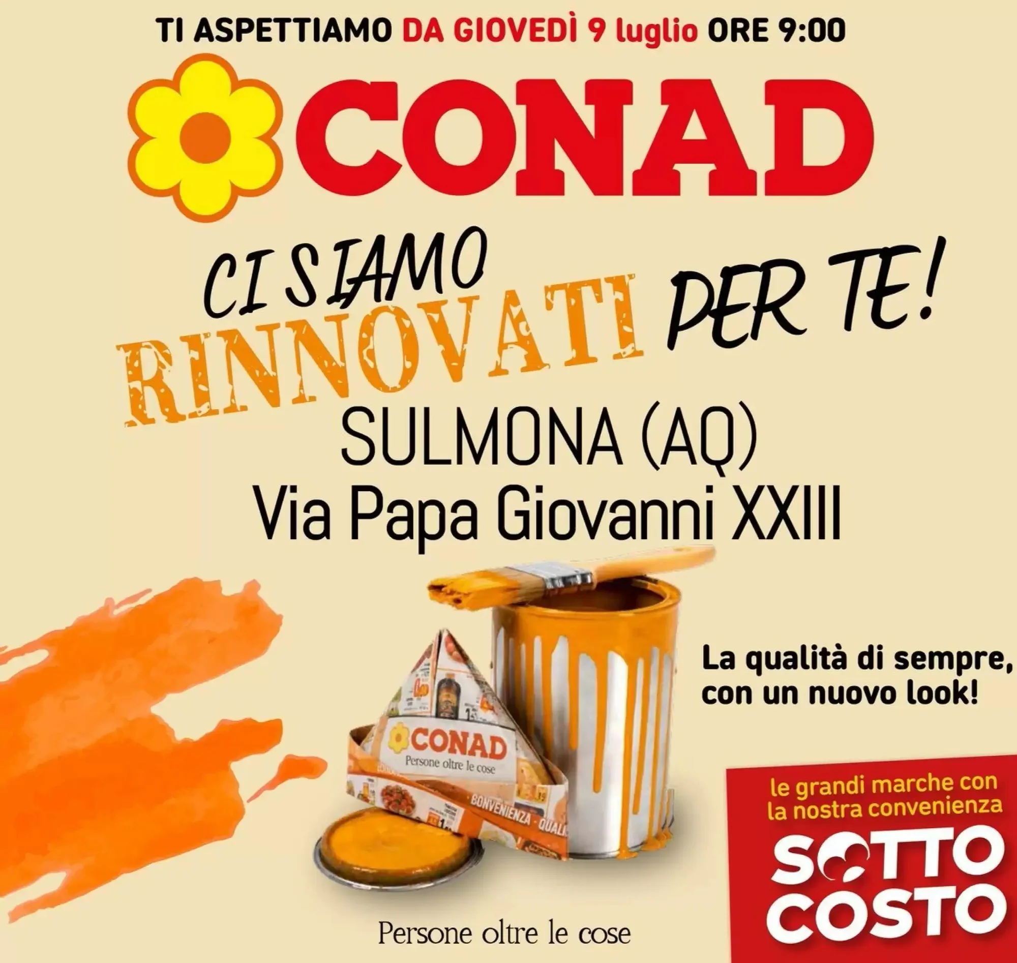Copertina Conad - Volantino Conad