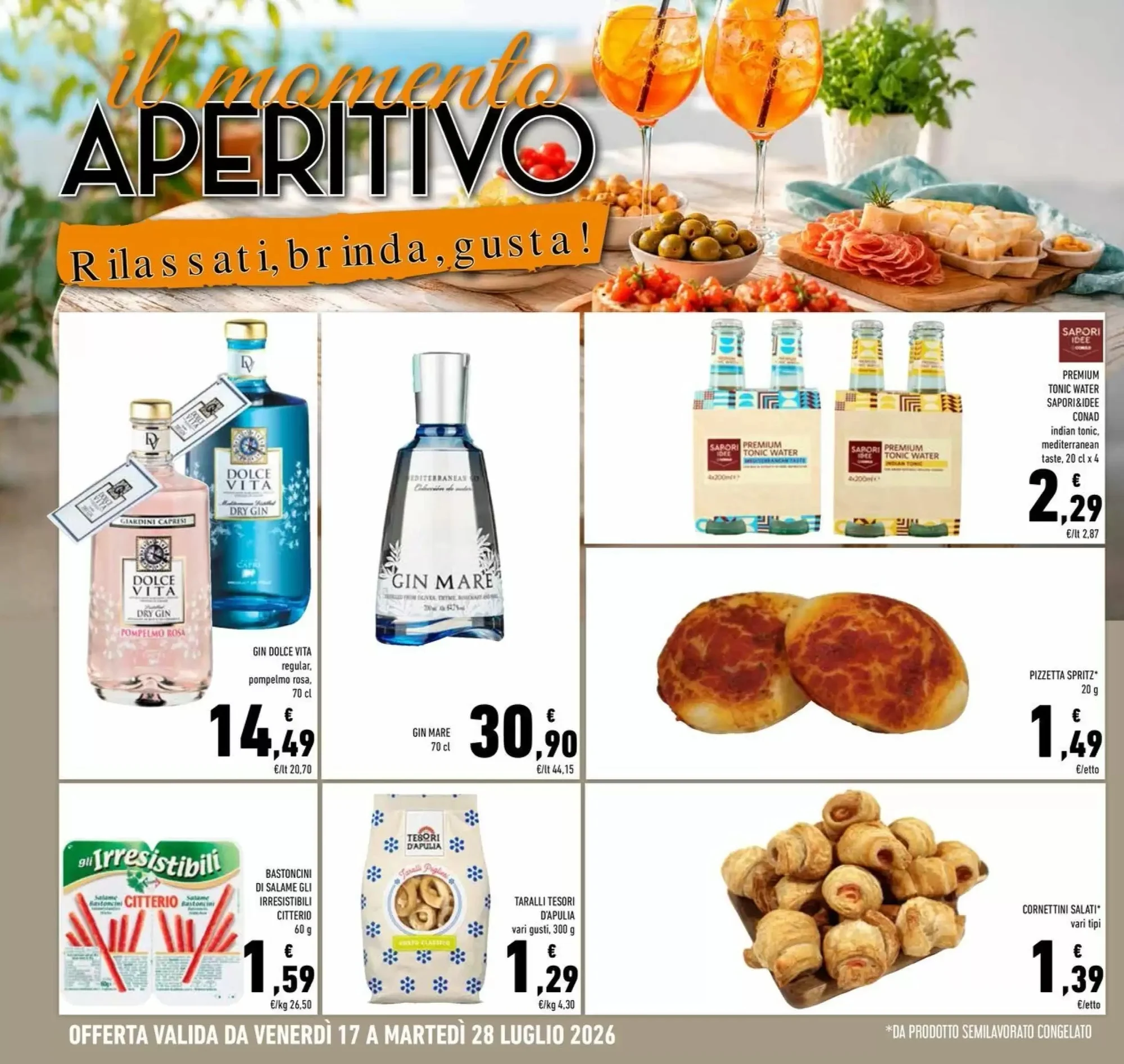 Copertina Conad - Volantino Conad