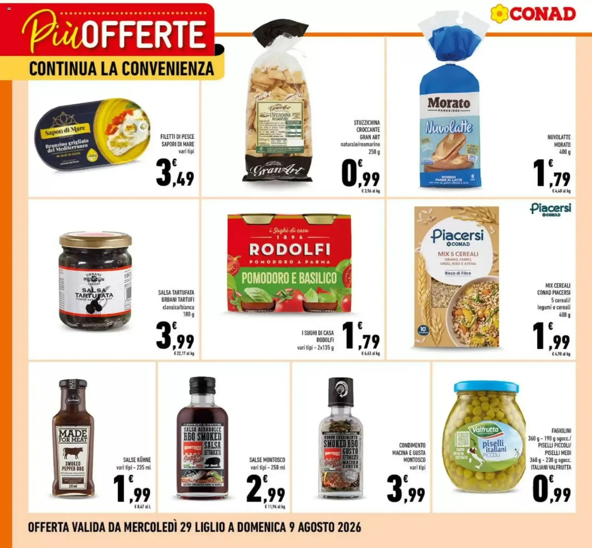 Copertina Conad - Volantino Conad