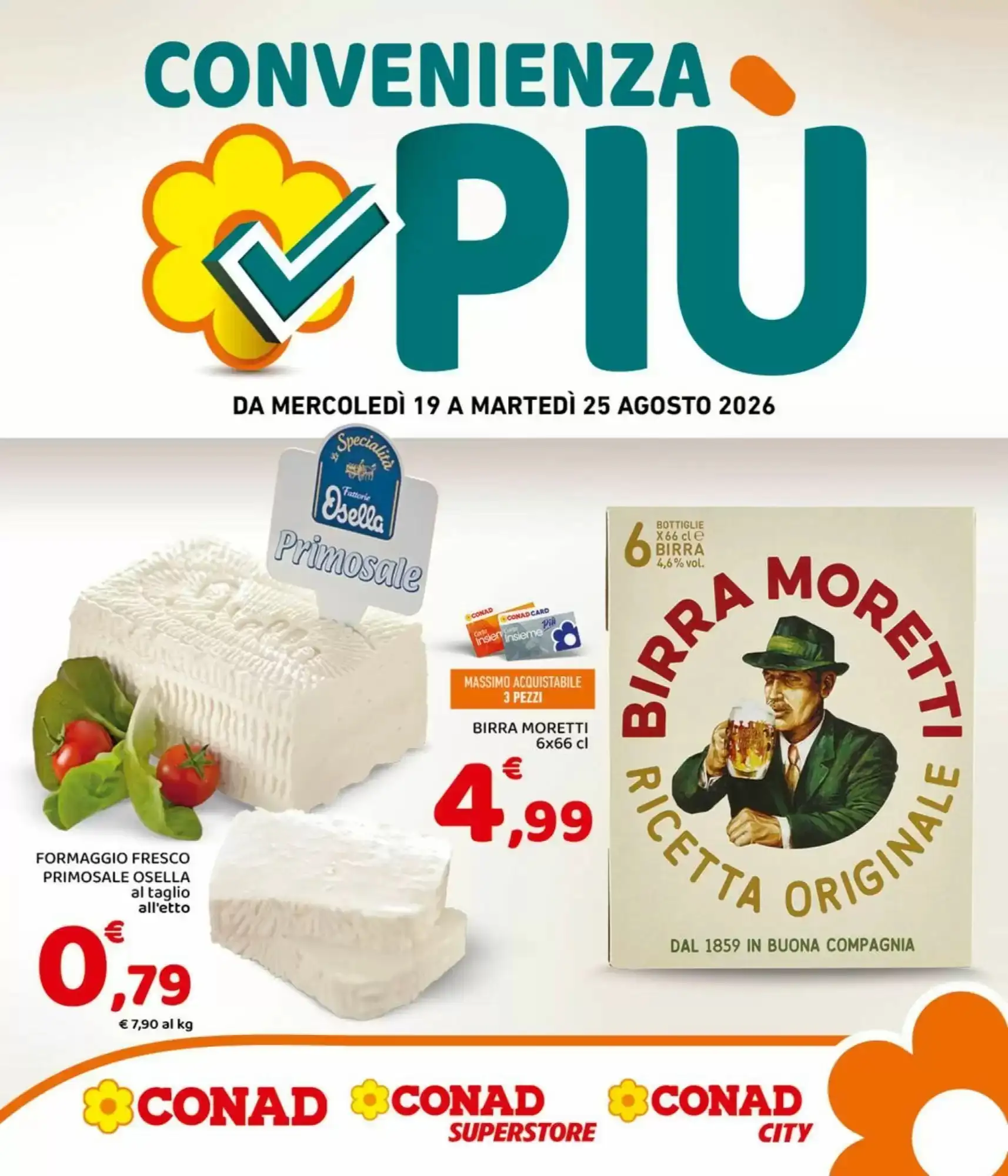 Copertina Conad - Volantino Conad