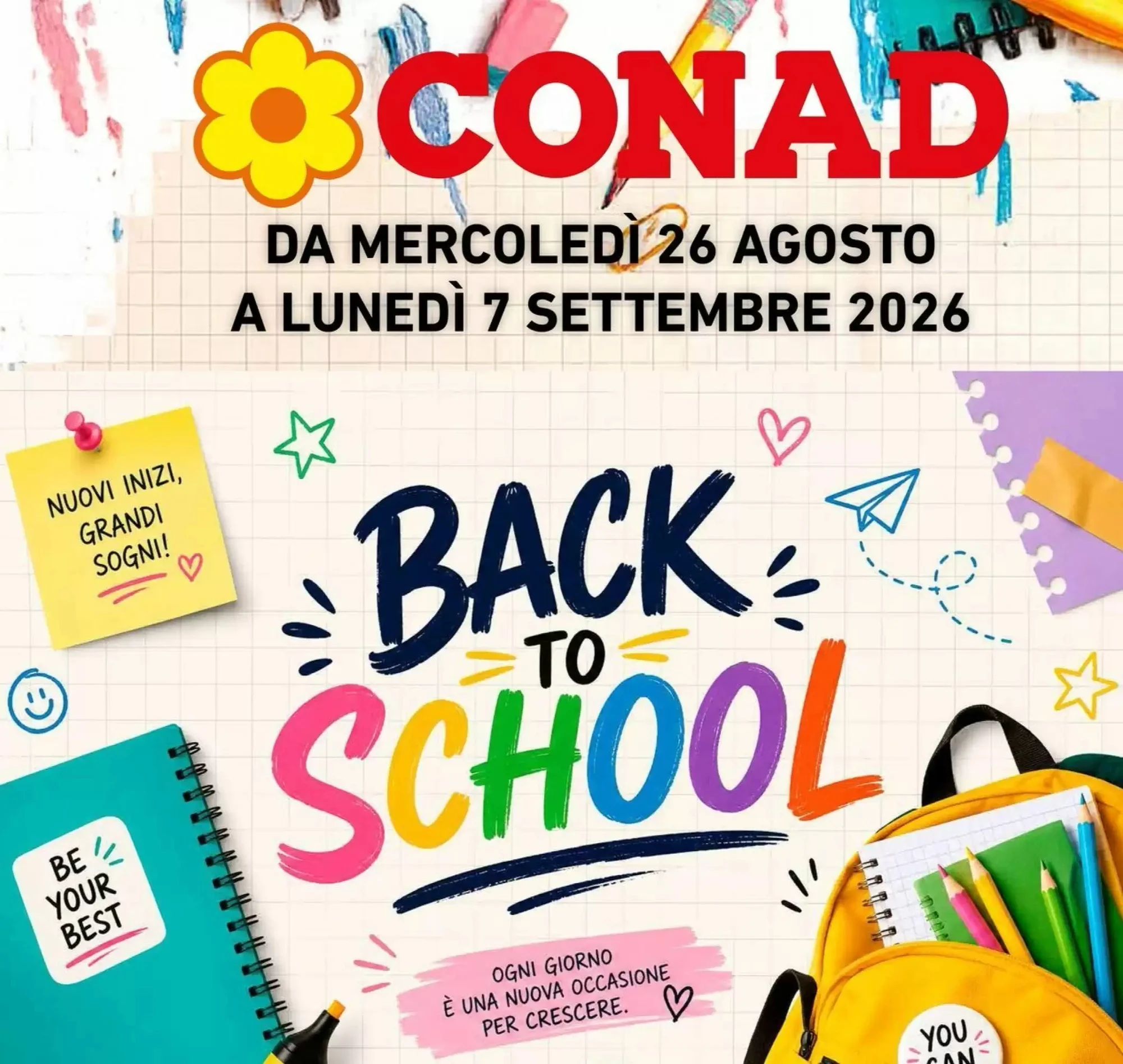 Copertina Conad - Volantino Conad