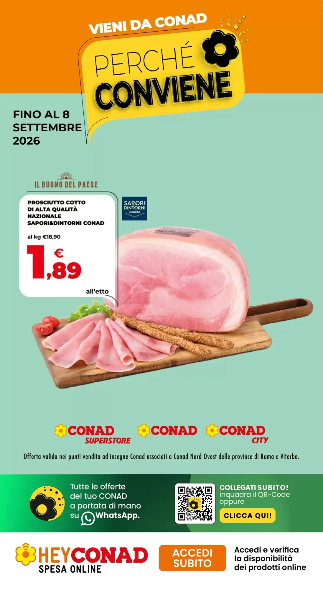 Copertina Conad - Volantino Conad
