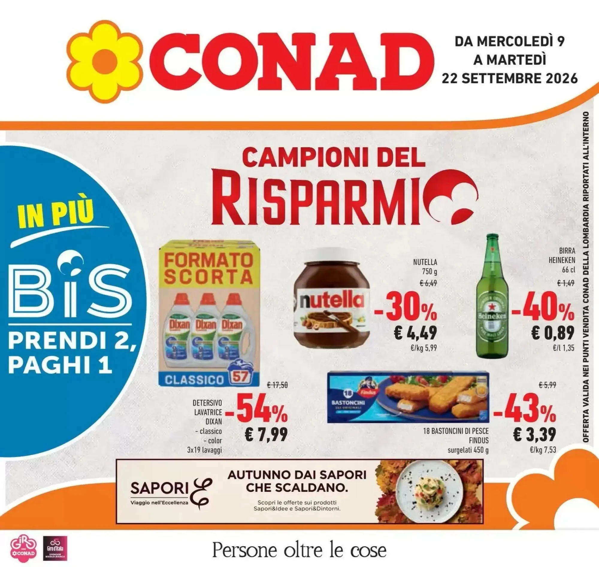 Copertina Conad - Volantino Conad