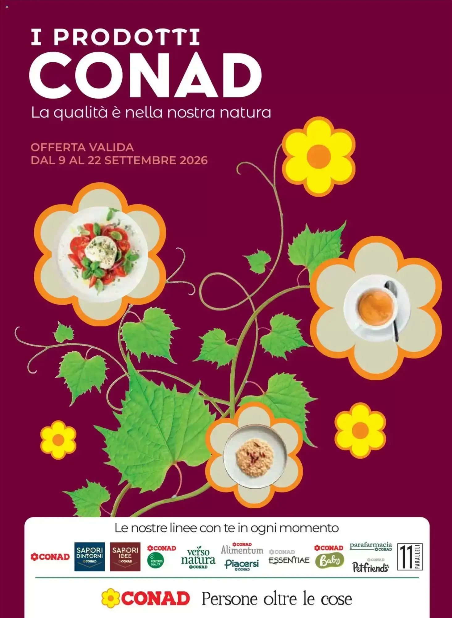 Copertina Conad - Volantino Conad