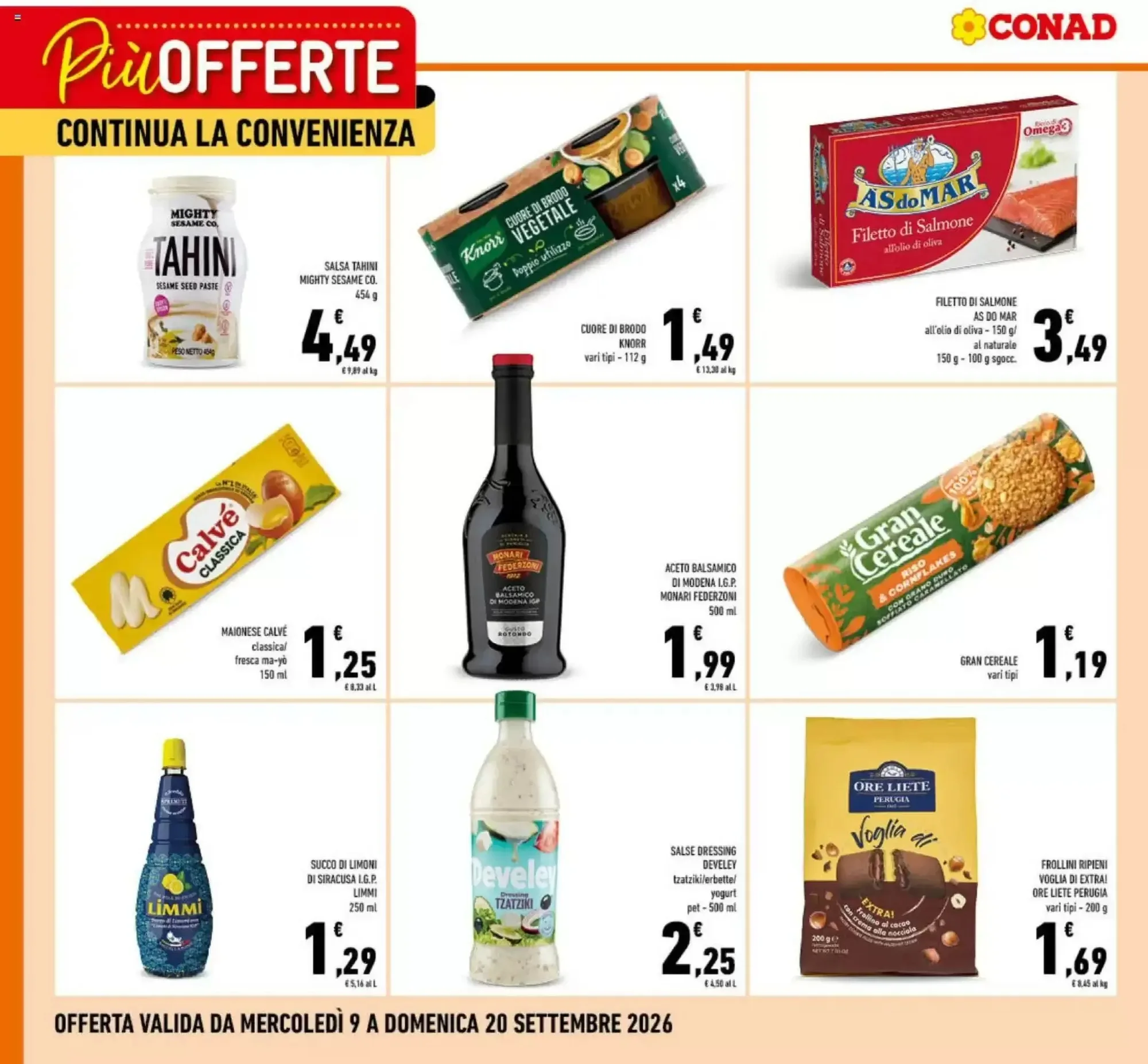 Copertina Conad - Volantino Conad