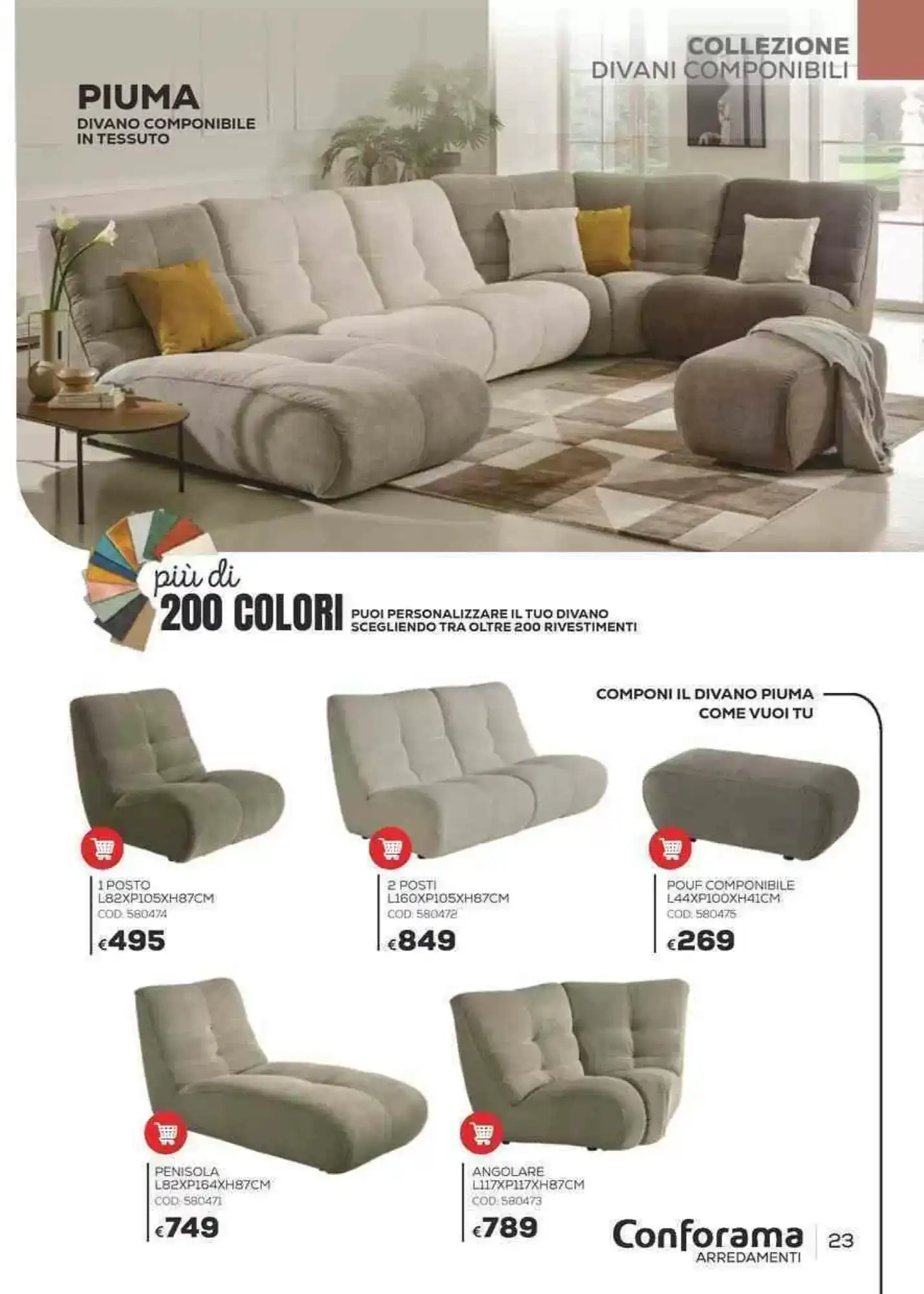 Volantino Conforama Volantino Conforama pagina 23