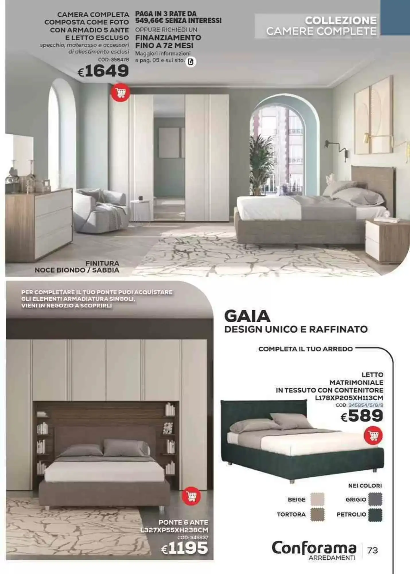 Volantino Conforama Volantino Conforama pagina 73