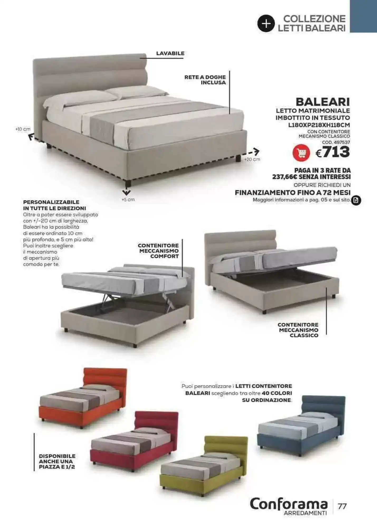 Volantino Conforama Volantino Conforama pagina 77