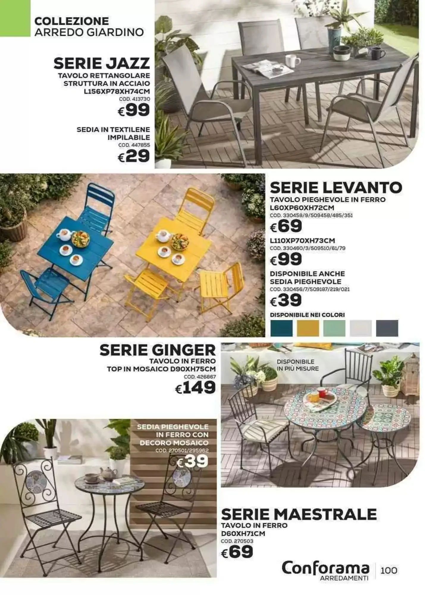 Volantino Conforama Volantino Conforama pagina 100