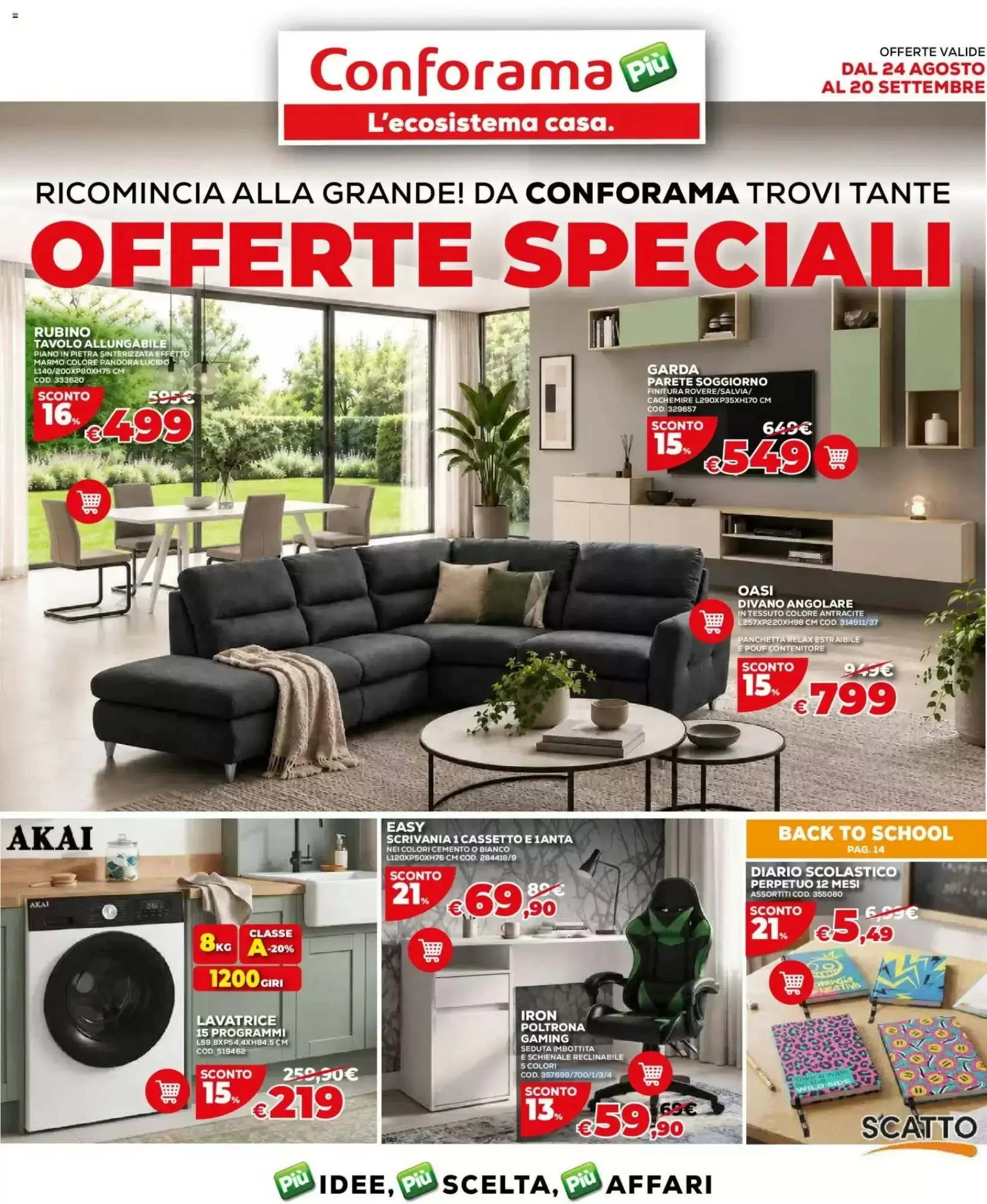 Copertina Conforama - Volantino Conforama