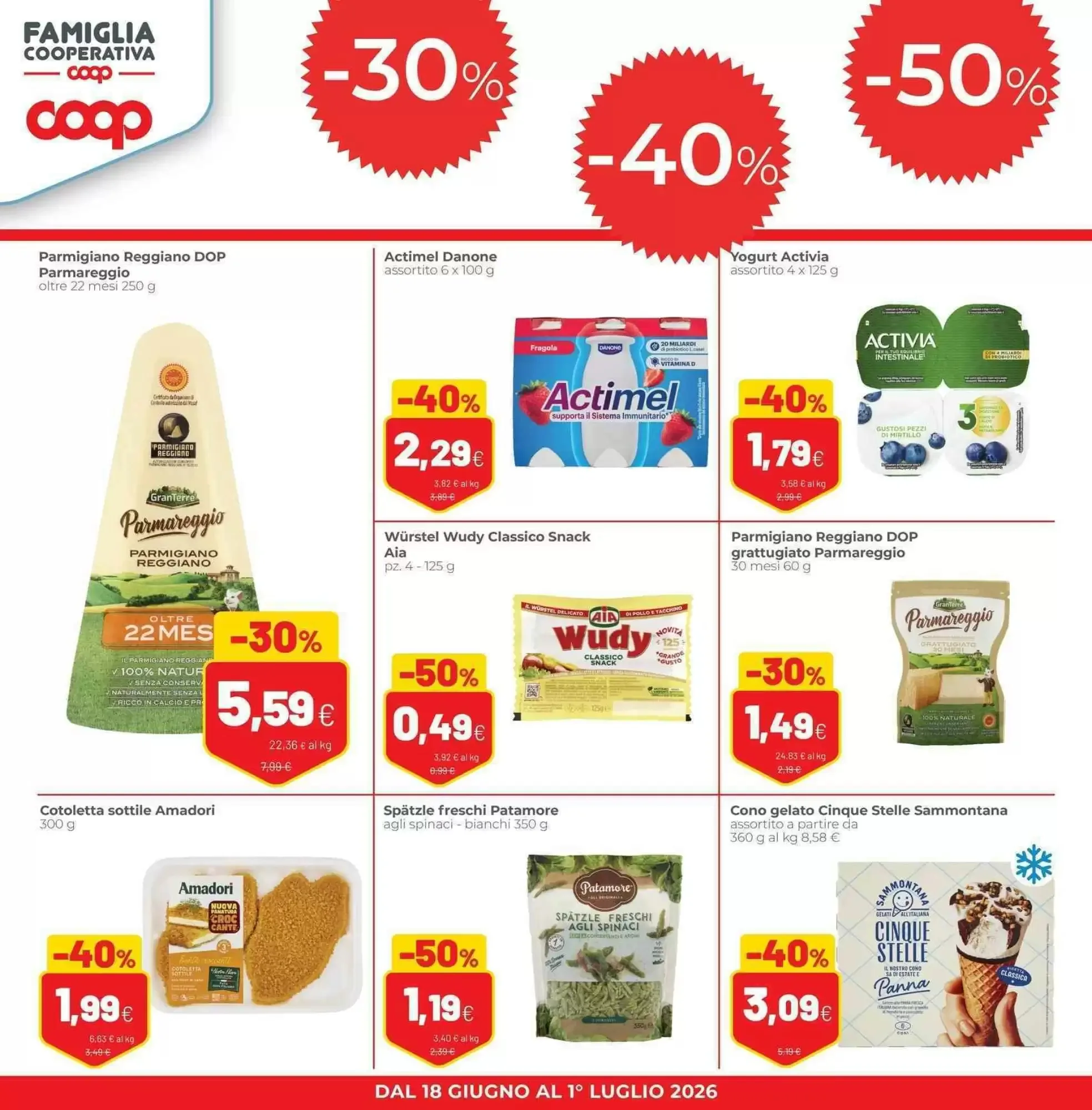 Volantino Coop Famiglia Cooperativa Volantino Coop Famiglia Cooperativa pagina 2