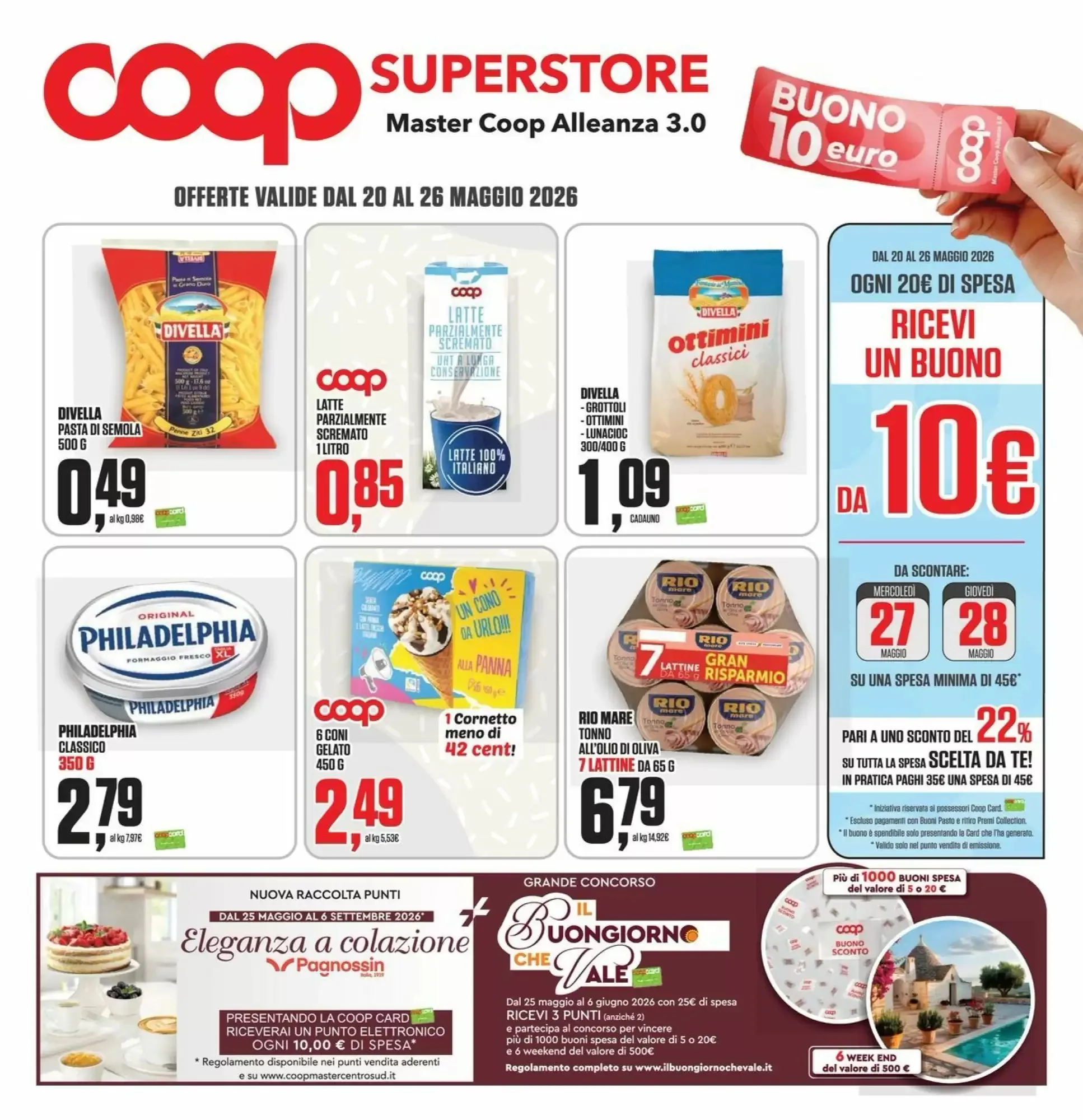Copertina Coop Master Alleanza 30 - Volantino Coop Master Alleanza 30