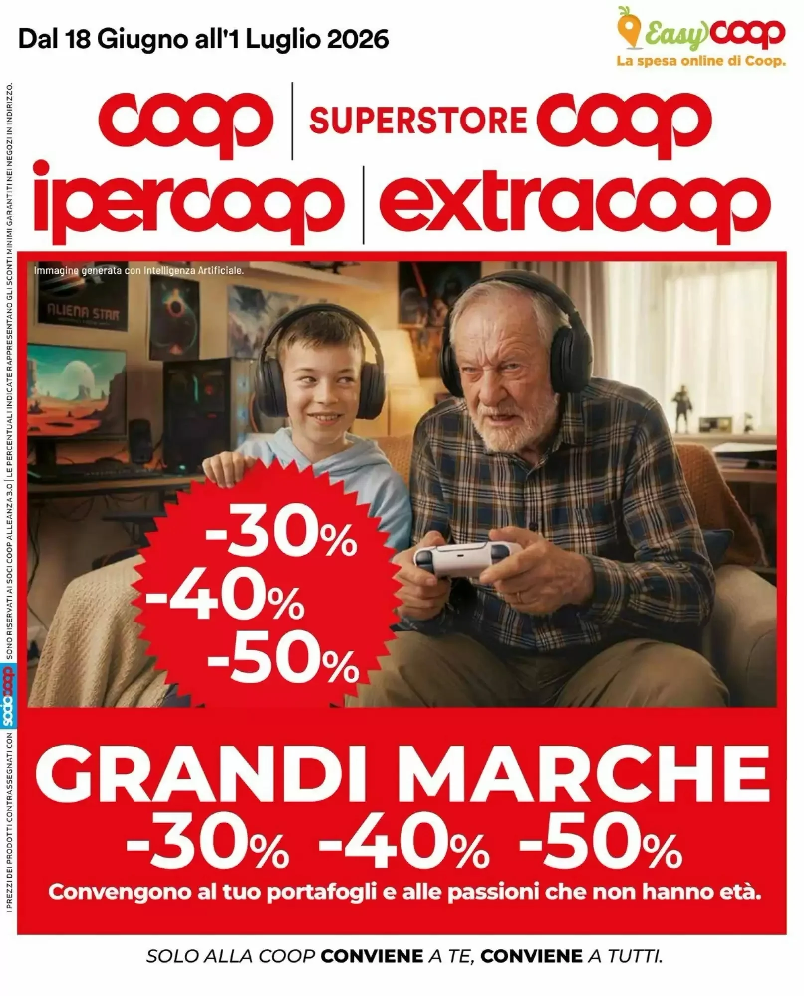 Copertina Coop Master Alleanza 30 - Volantino Coop Master Alleanza 30