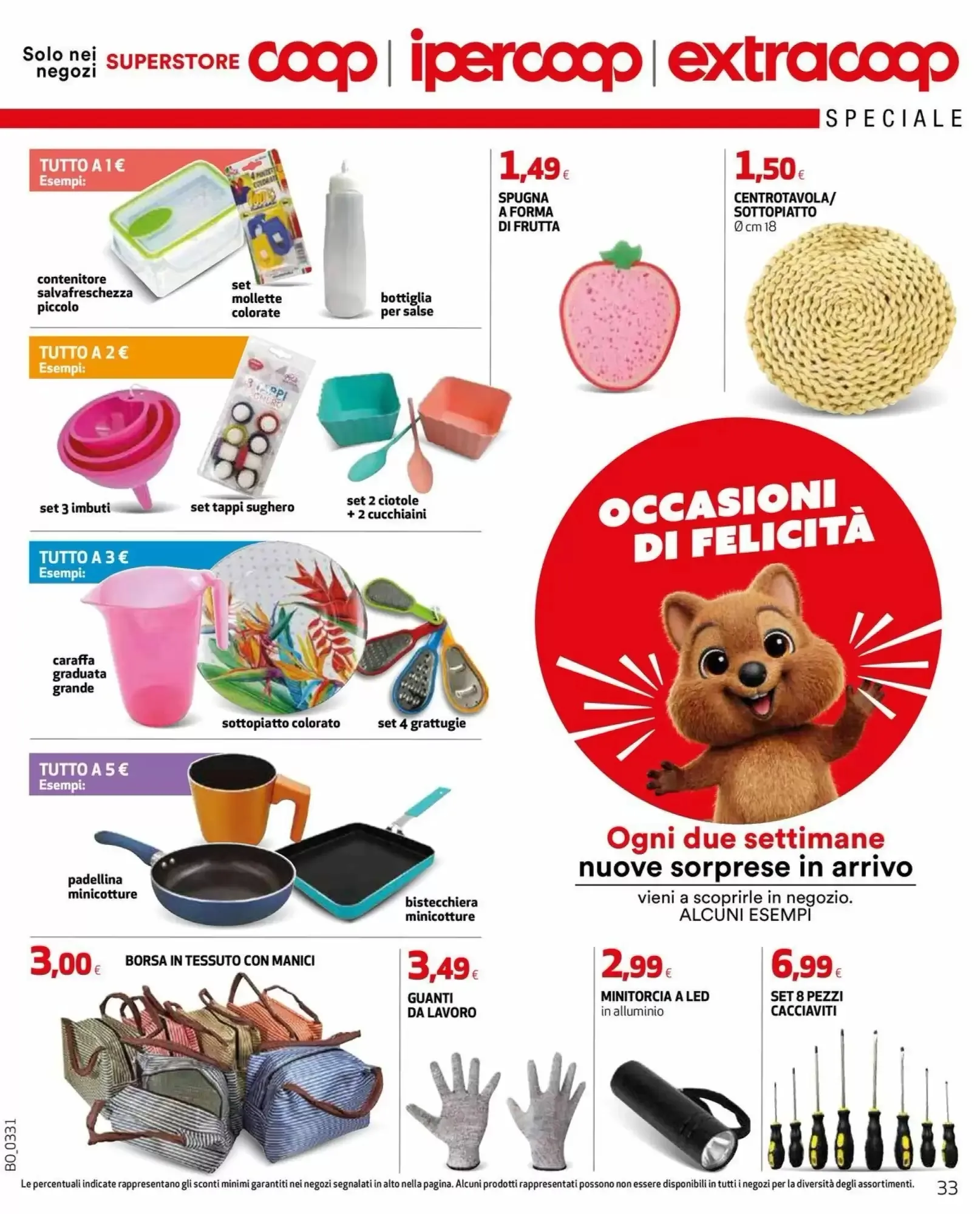 Volantino Coop Master Alleanza 30 Volantino Coop Master Alleanza 30 pagina 33