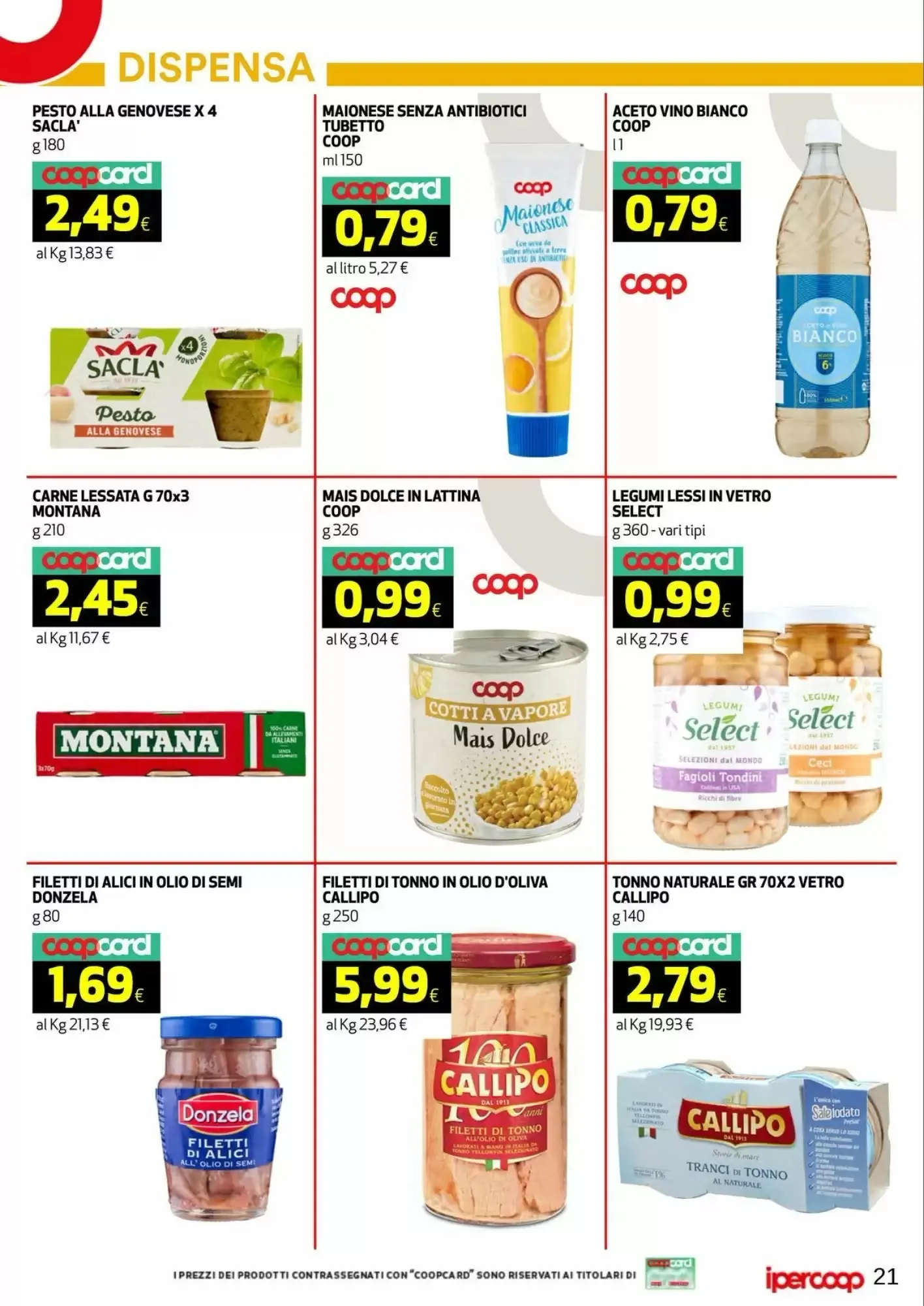 Volantino Coop Master Alleanza 30 Volantino Coop Master Alleanza 30 pagina 21