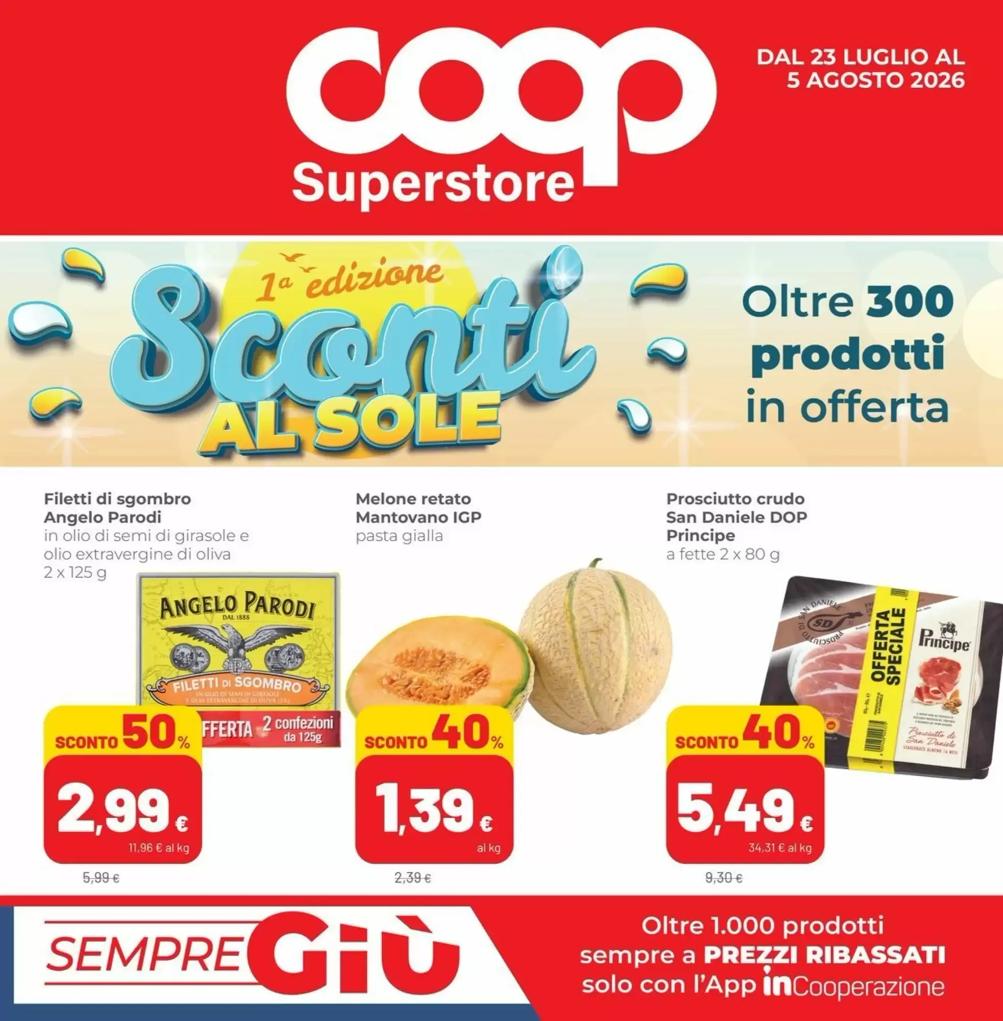 Copertina Coop Master Alleanza 30 - Volantino Coop Master Alleanza 30