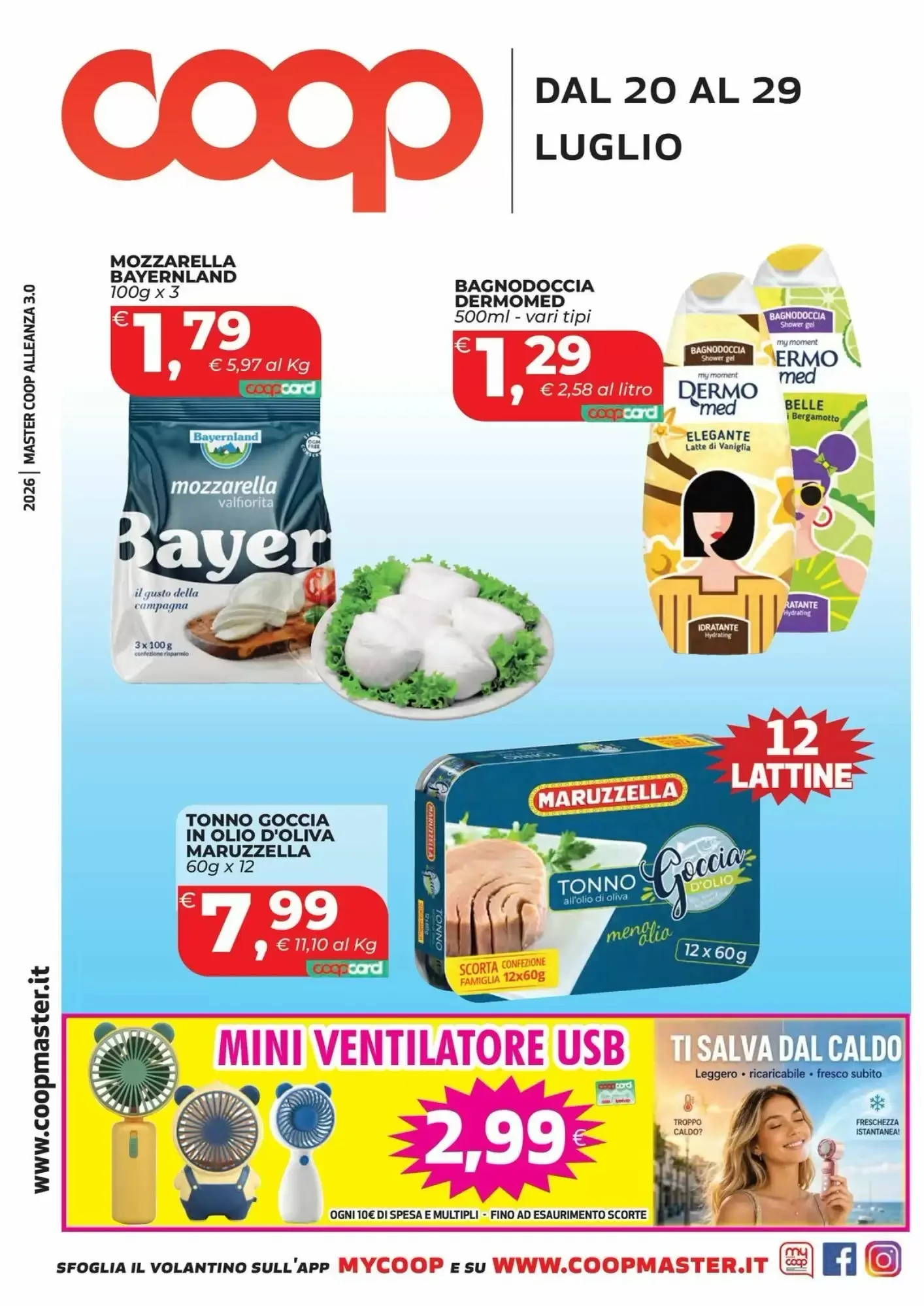 Copertina Coop Master Alleanza 30 - Volantino Coop Master Alleanza 30