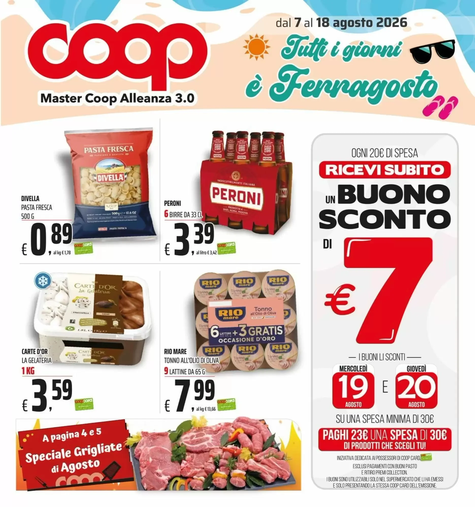 Copertina Coop Master Alleanza 30 - Volantino Coop Master Alleanza 30