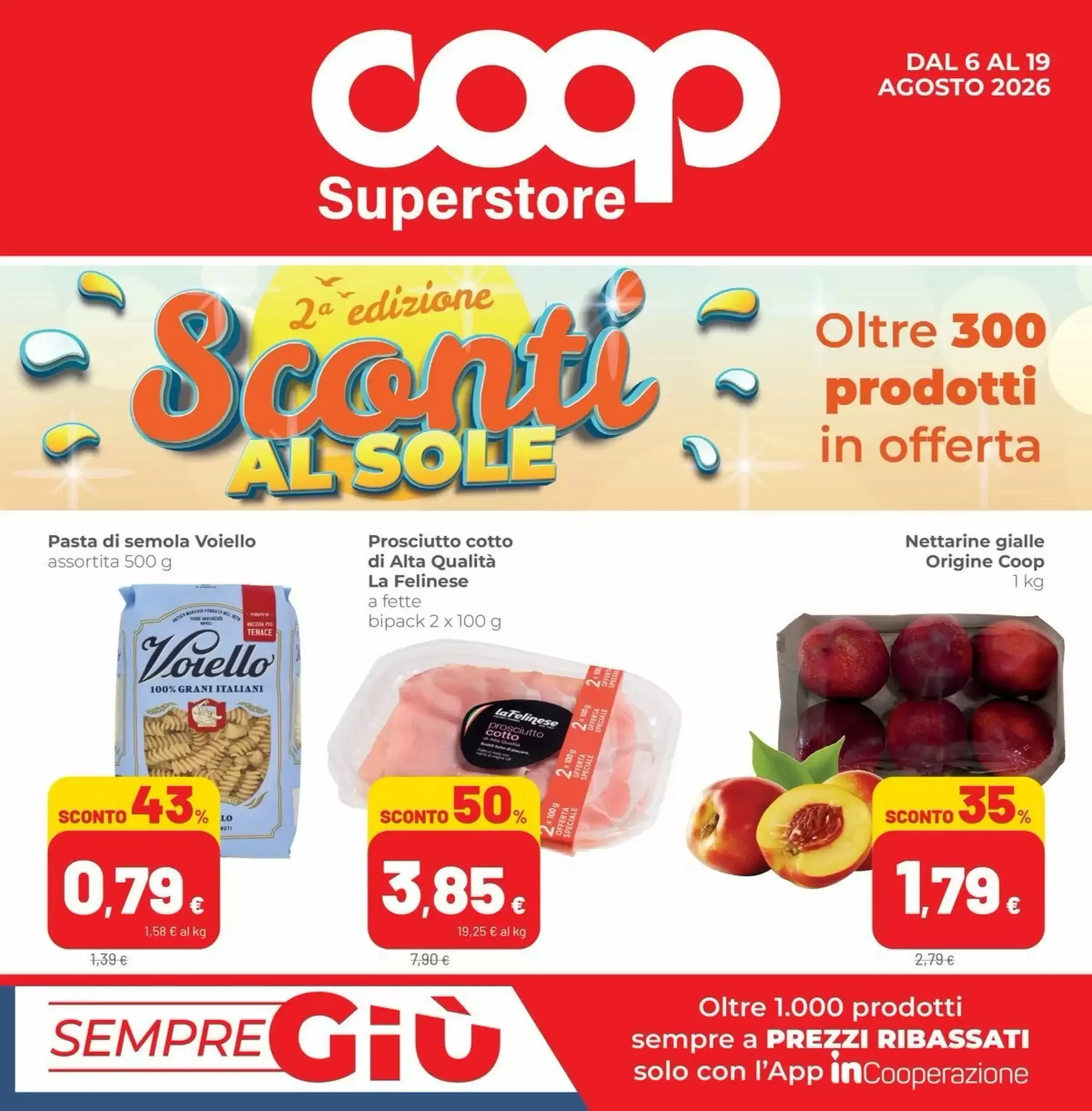 Copertina Coop Master Alleanza 30 - Volantino Coop Master Alleanza 30