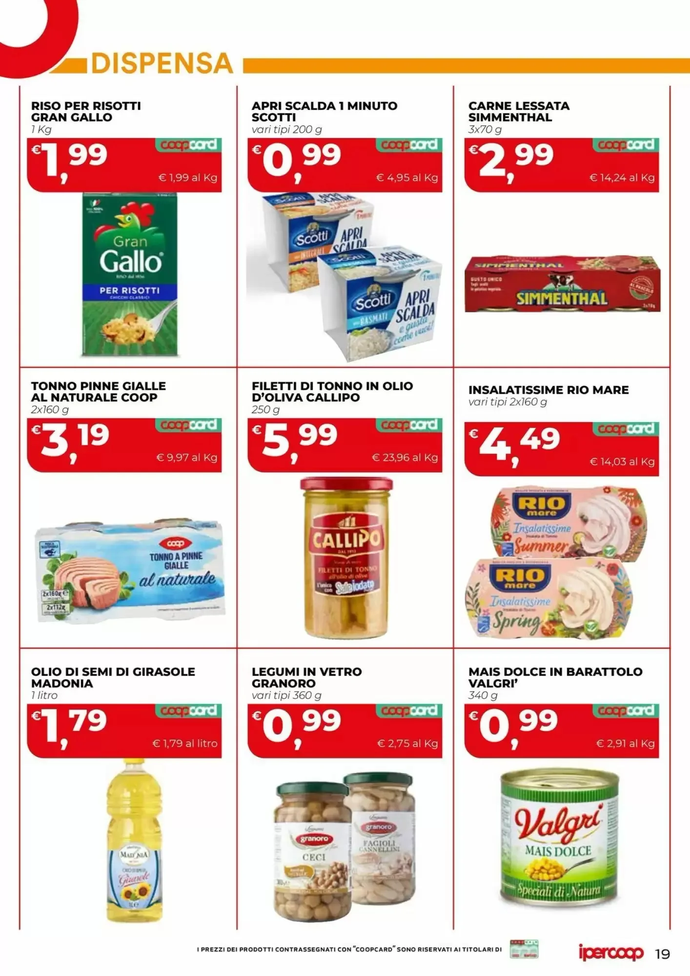 Volantino Coop Master Alleanza 30 Volantino Coop Master Alleanza 30 pagina 19