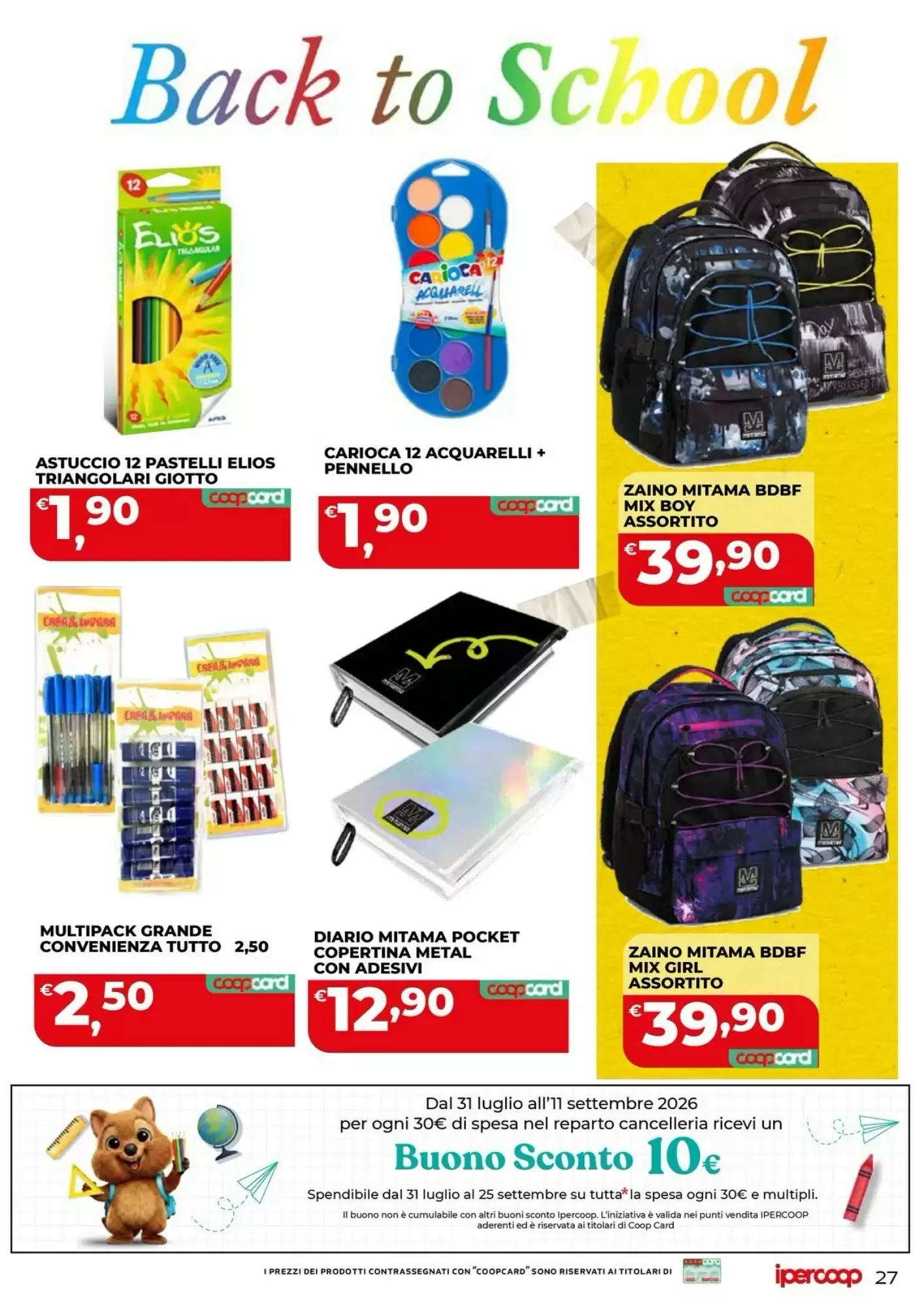 Volantino Coop Master Alleanza 30 Volantino Coop Master Alleanza 30 pagina 27