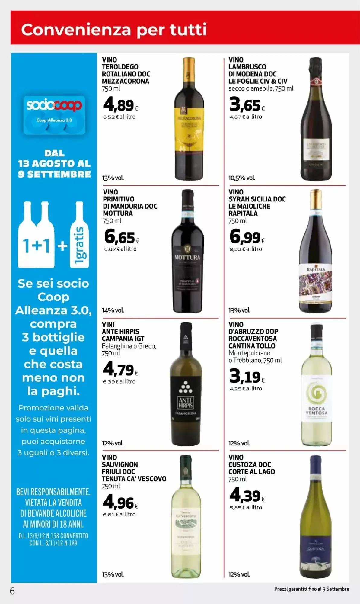Volantino Coop Master Alleanza 30 Volantino Coop Master Alleanza 30 pagina 6