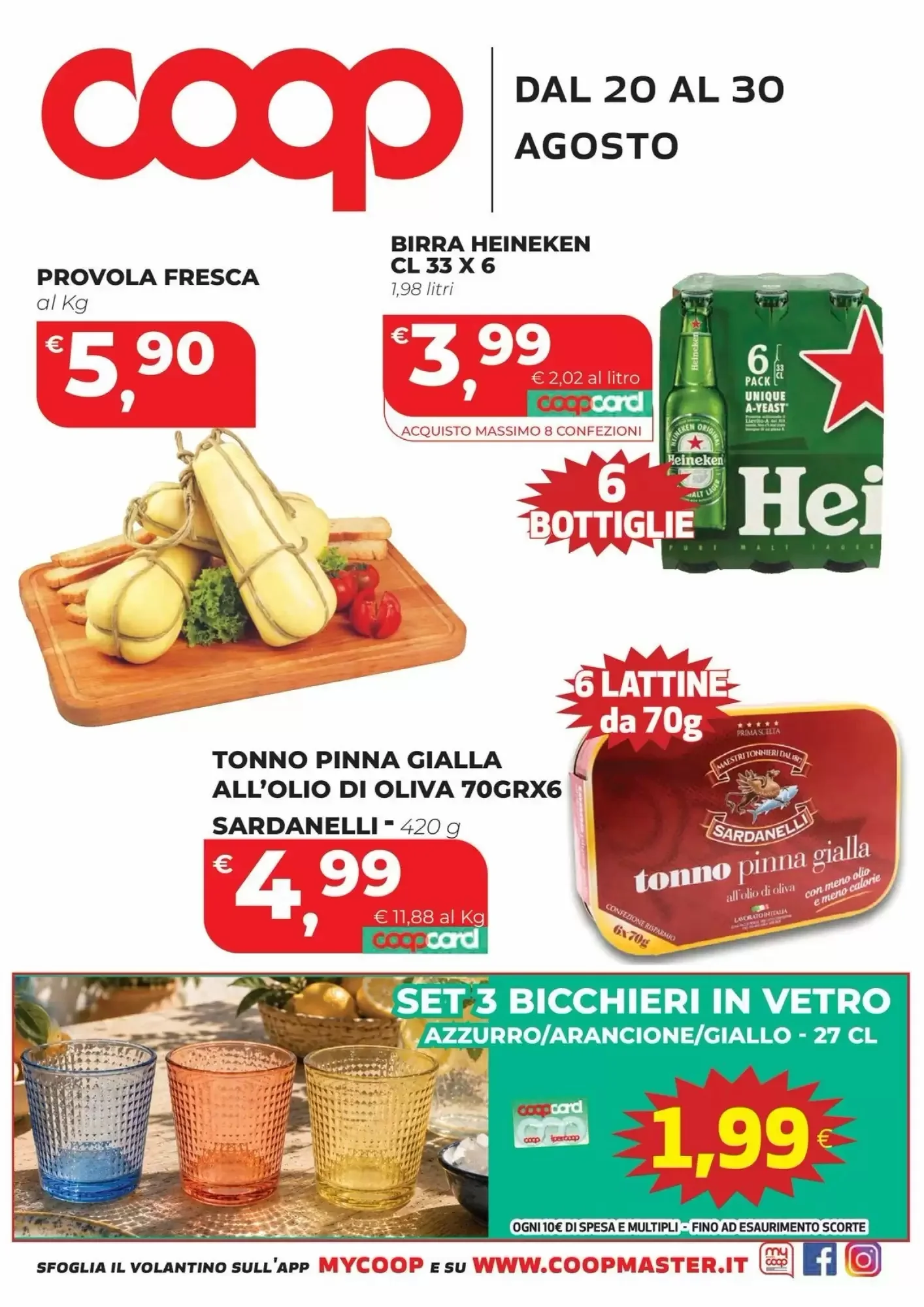 Copertina Coop Master Alleanza 30 - Volantino Coop Master Alleanza 30