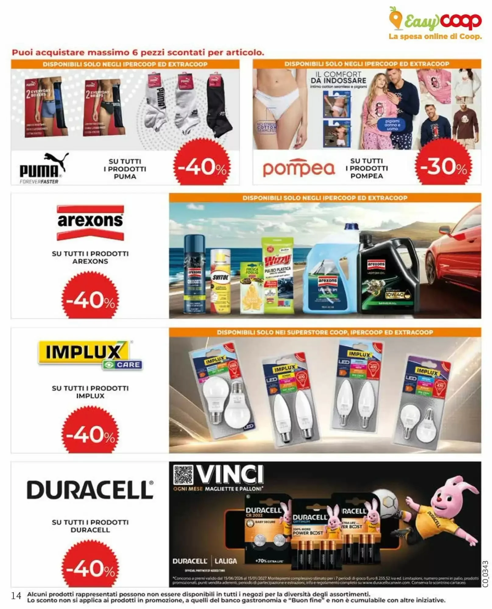 Volantino Coop Master Alleanza 30 Volantino Coop Master Alleanza 30 pagina 14
