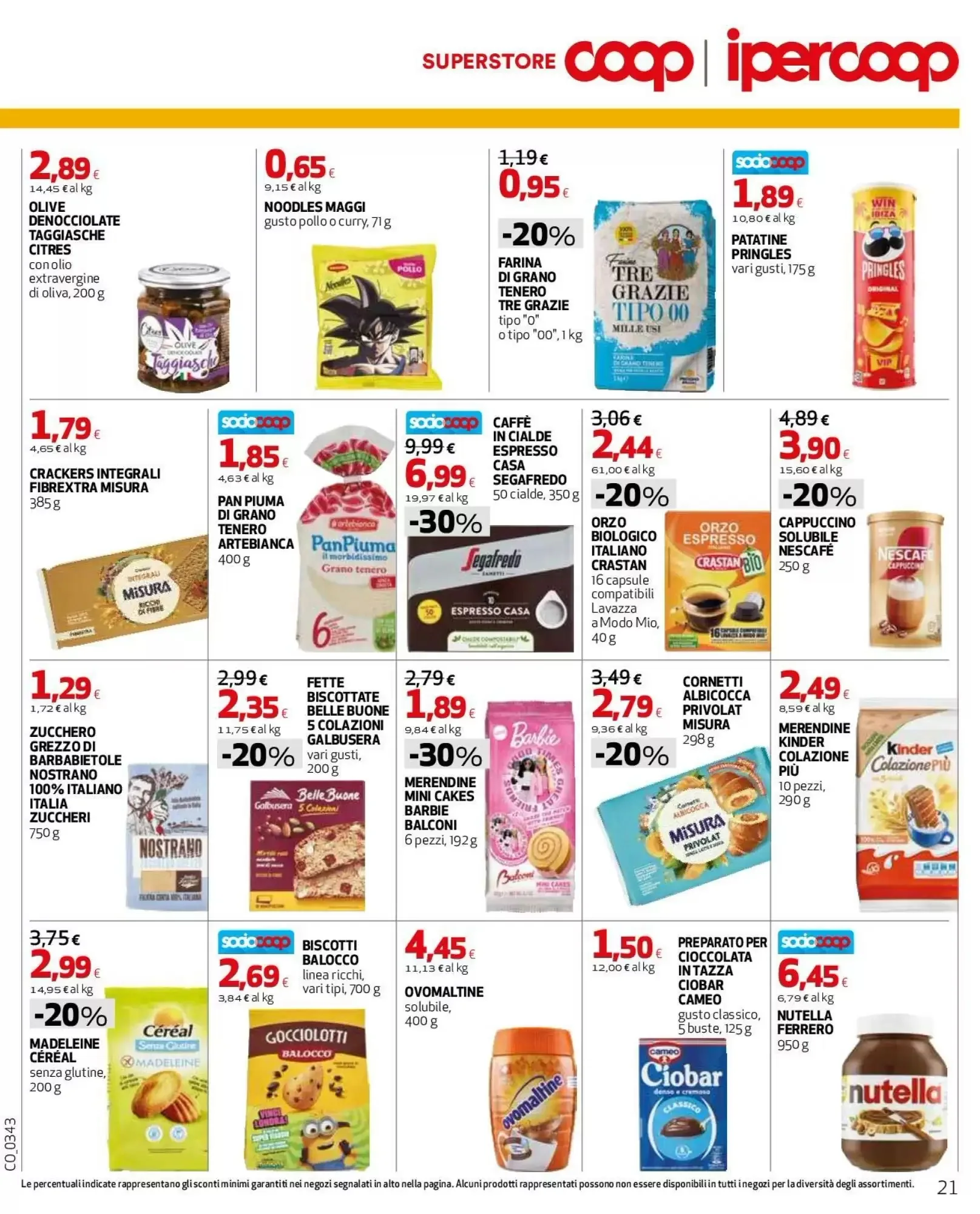 Volantino Coop Master Alleanza 30 Volantino Coop Master Alleanza 30 pagina 21