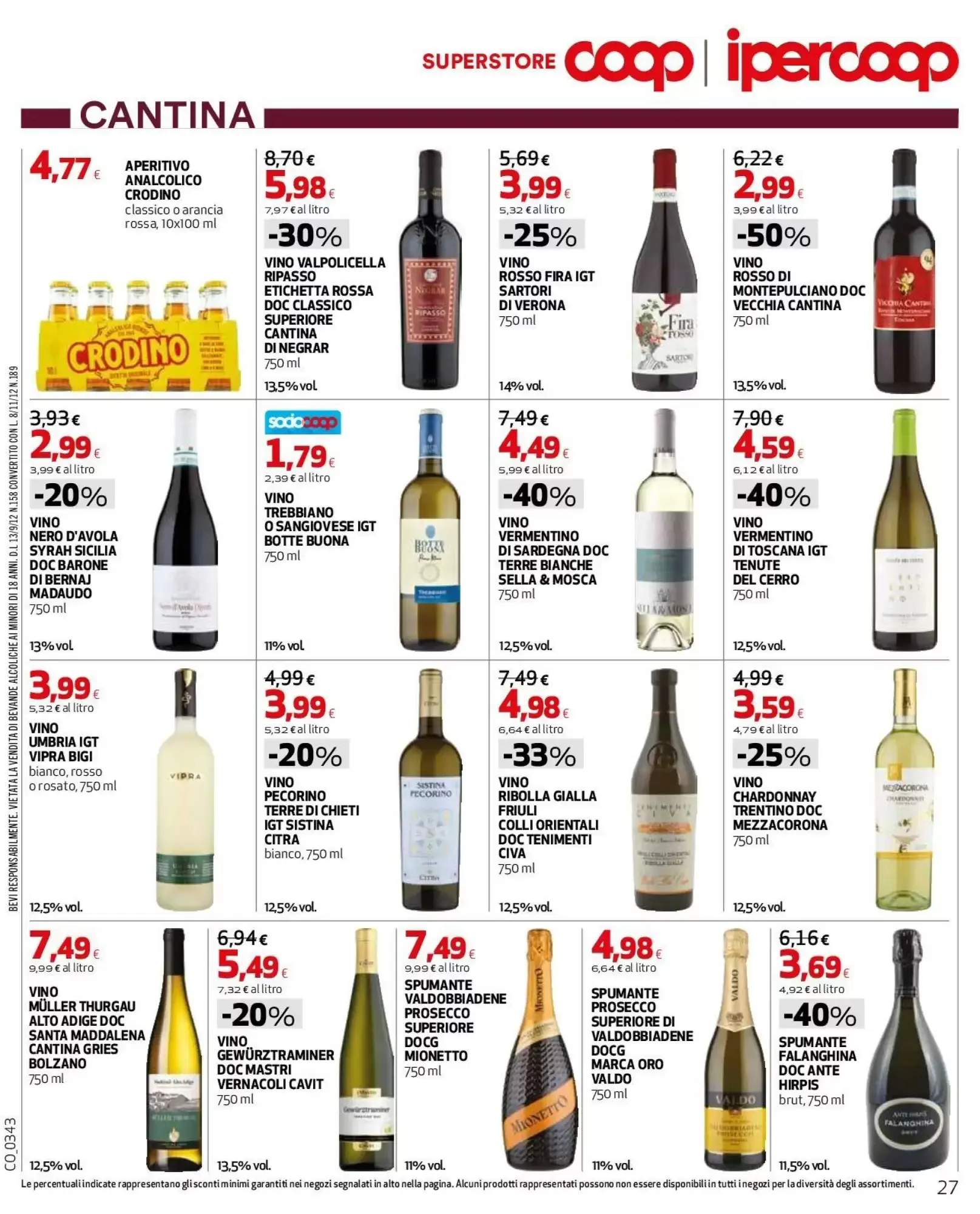 Volantino Coop Master Alleanza 30 Volantino Coop Master Alleanza 30 pagina 27