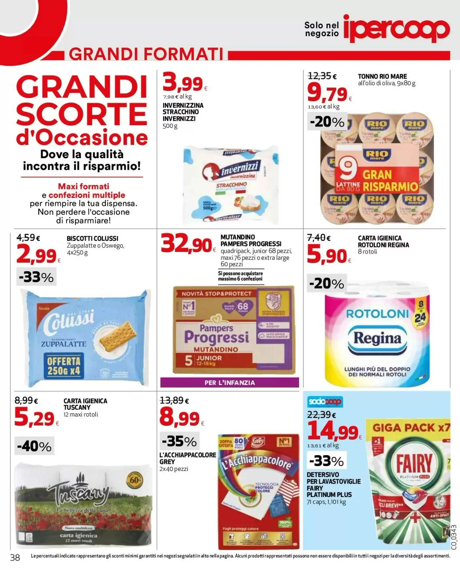 Volantino Coop Master Alleanza 30 Volantino Coop Master Alleanza 30 pagina 38