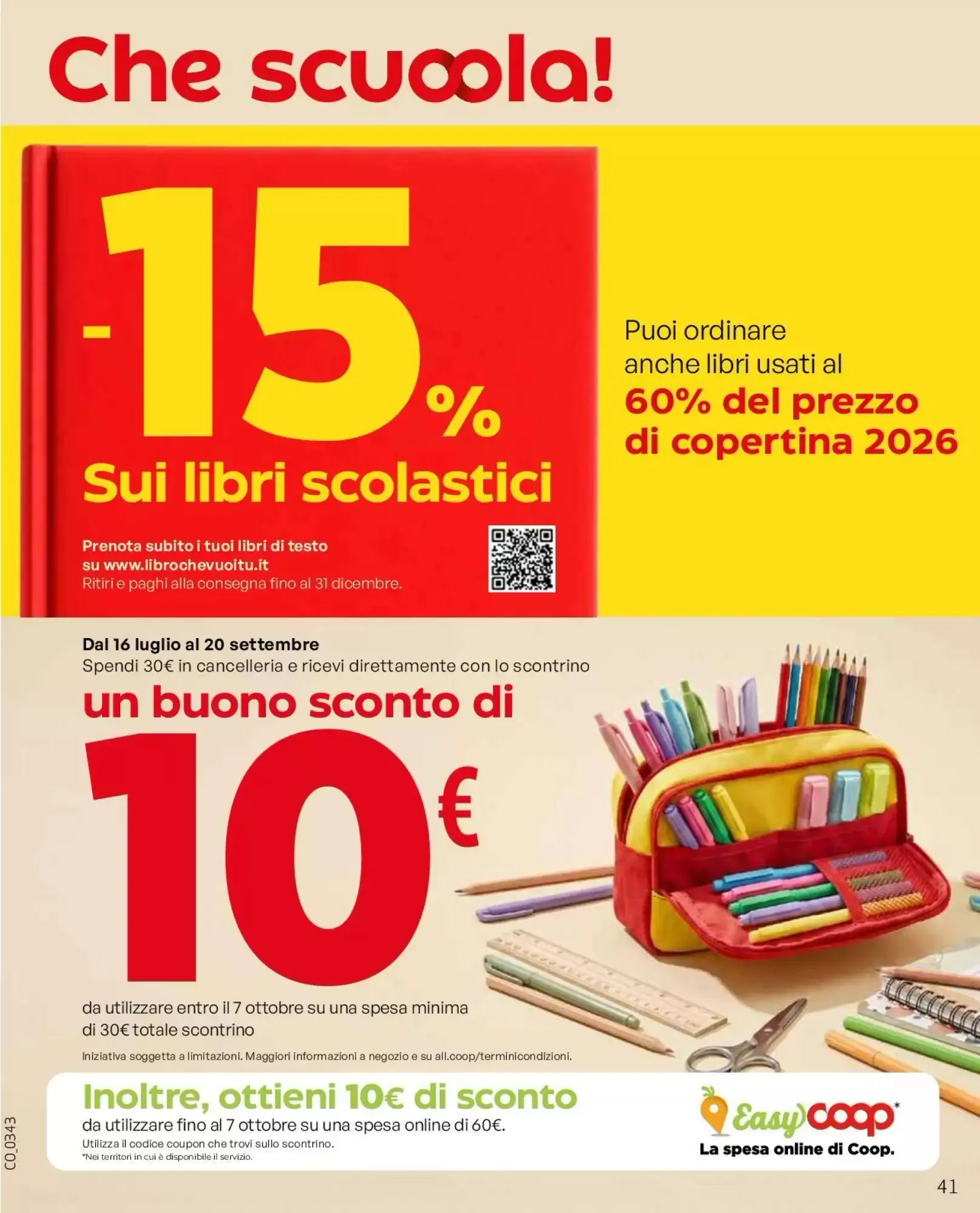 Volantino Coop Master Alleanza 30 Volantino Coop Master Alleanza 30 pagina 41
